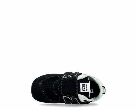 New Balance 574 Black & Silver Metallic PR/BR - NW574BK-249