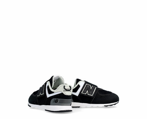 New Balance 574 Black & Silver Metallic PR/BR - NW574BK-249