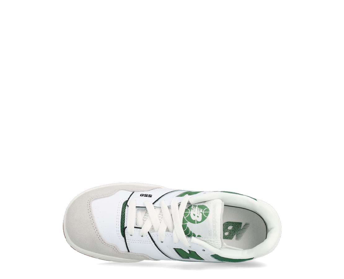 New Balance 550 White / Green BR/VD - PSB550SD-124