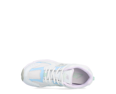 New Balance 530 White Light Chrome Blue BR/AZBE - PZ530PC-101