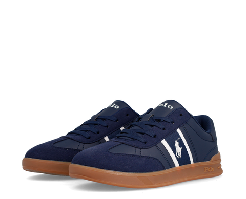 Ralph Lauren Heritage Court III T-Toe MAR/BR - RL01253410-213