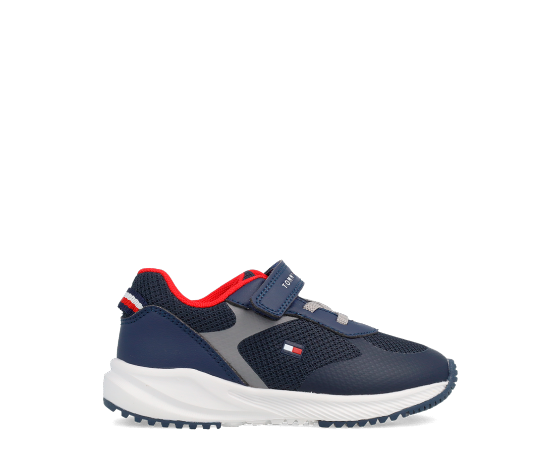 Tommy Hilfiger Low Cut Lace-Up Velcro MAR/CZ - T1B9-33666-1756X079-220