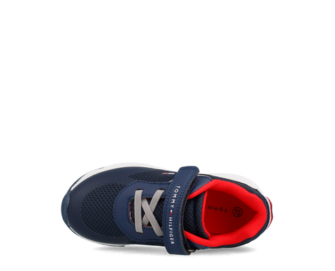 Tommy Hilfiger Low Cut Lace-Up Velcro MAR/CZ - T1B9-33666-1756X079-220