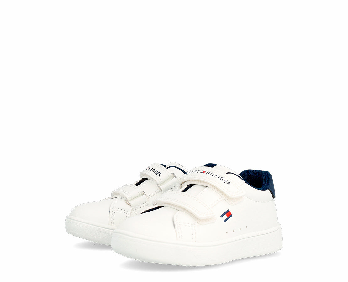 Tommy Hilfiger Low Cut Velcro Sneaker BR/MAR - T1X9-34062-1355X336-115