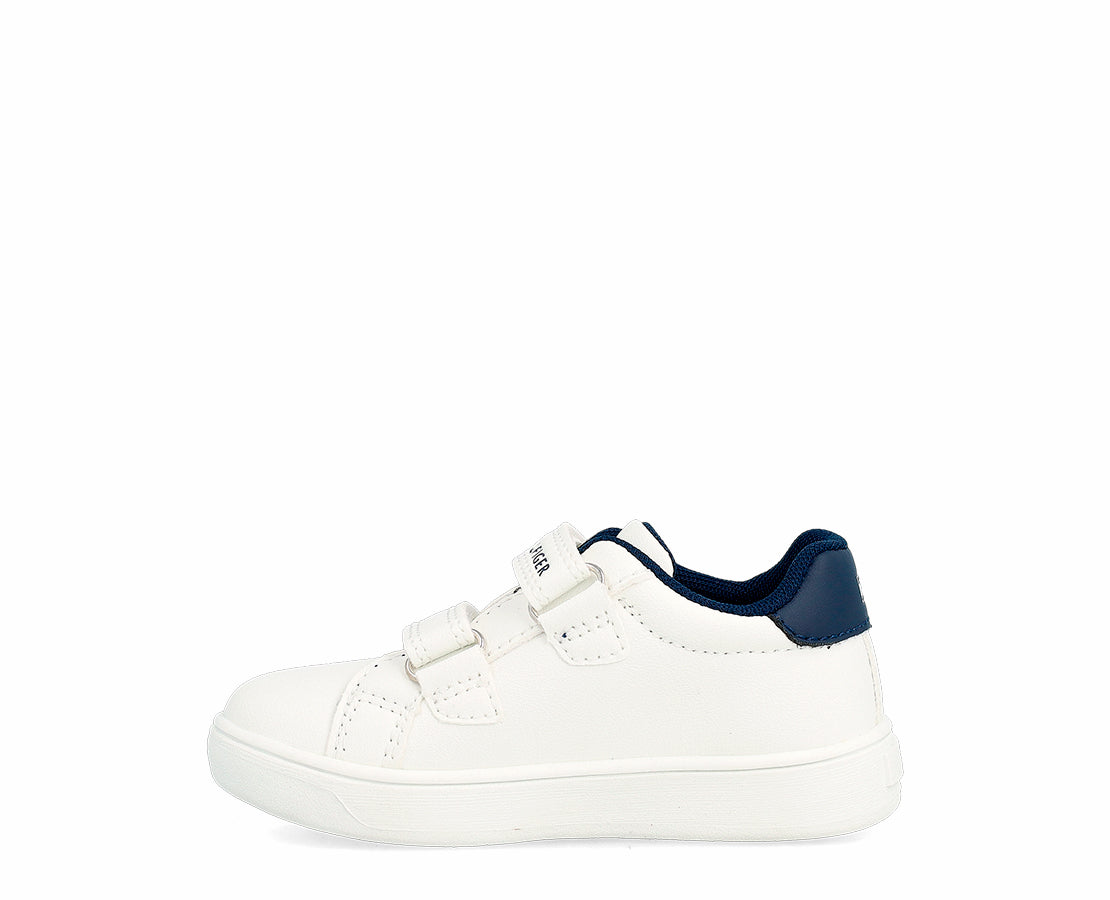 Tommy Hilfiger Low Cut Velcro Sneaker BR/MAR - T1X9-34062-1355X336-115