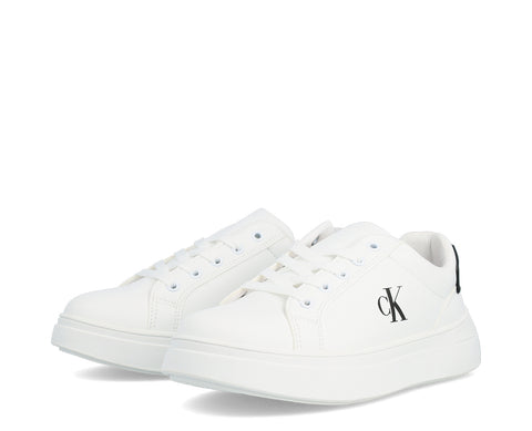 Calvin Klein Low Cut Lace-Up Sneaker BR/PR - V3X9-83167-1355X002-117