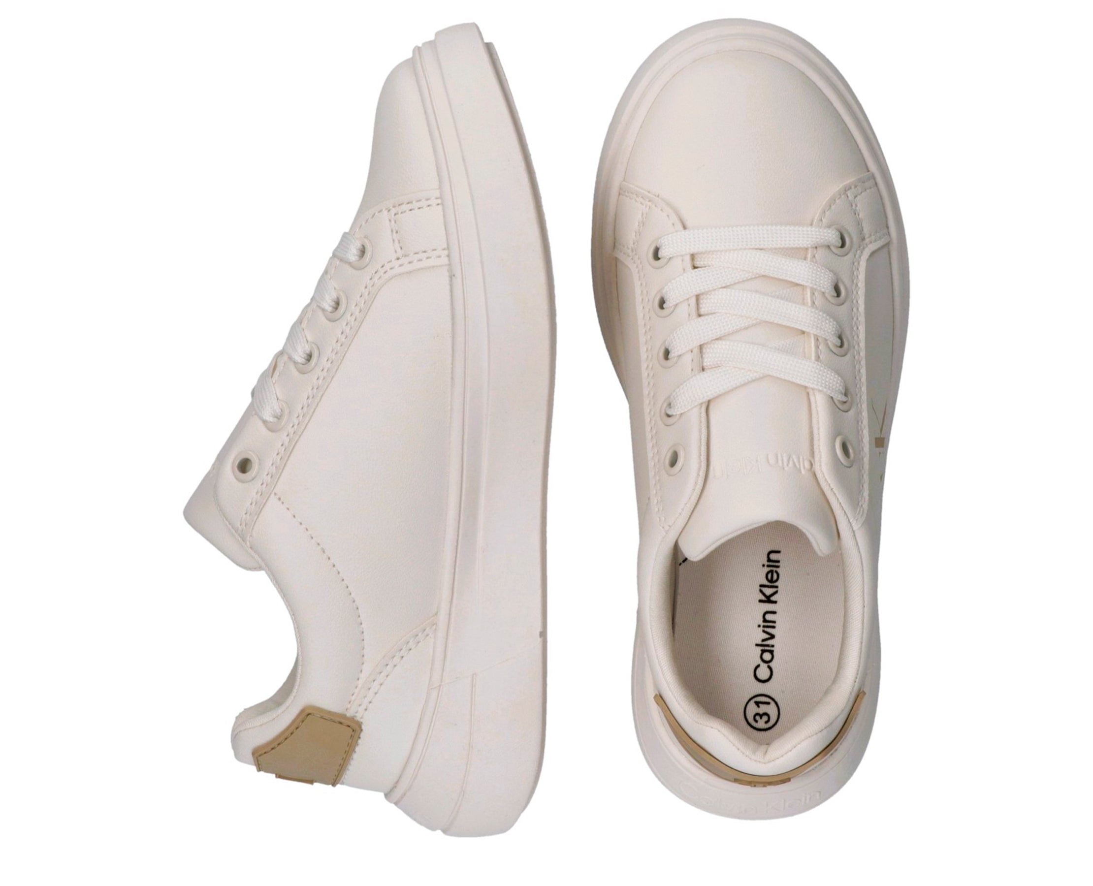 Calvin Klein Low Cut Lace-Up Sneakers BJ - V3X9-83300-1355A472-76
