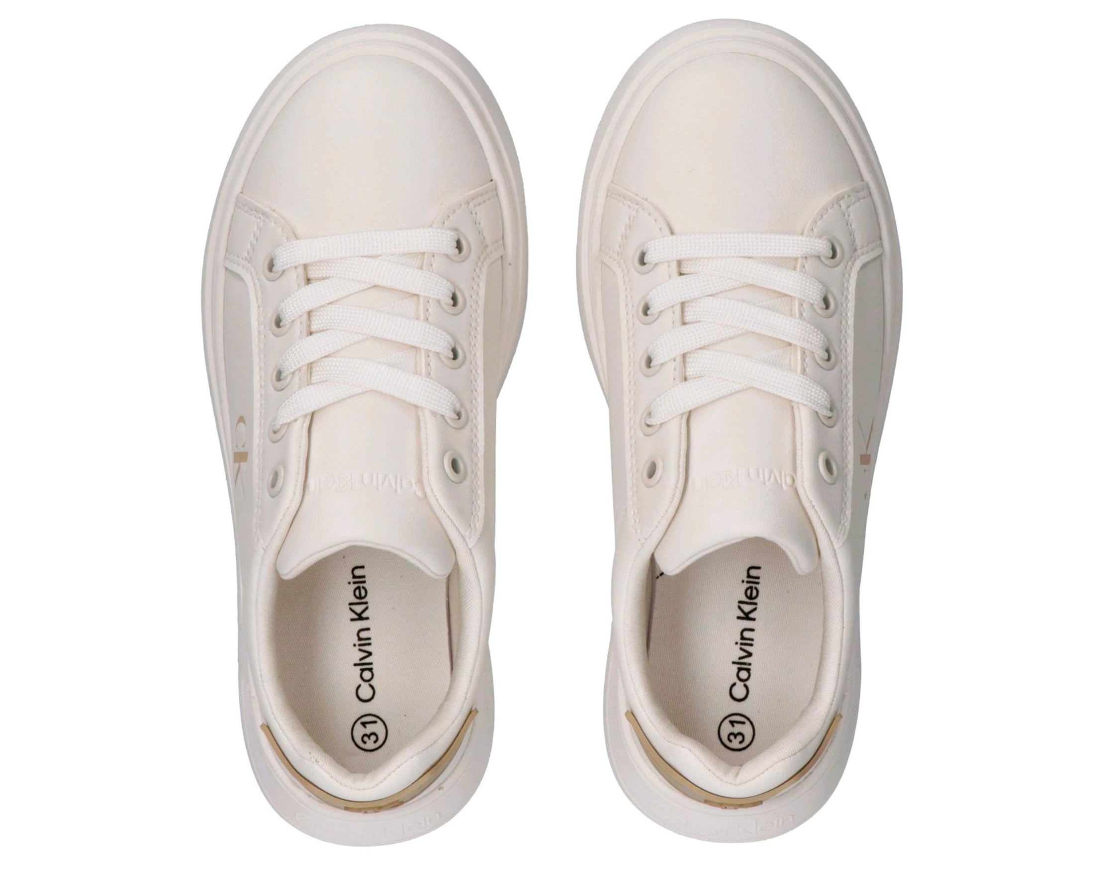 Calvin Klein Low Cut Lace-Up Sneakers BJ - V3X9-83300-1355A472-76