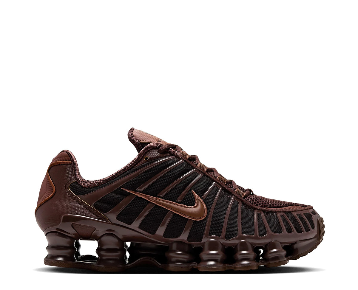 Sapatilhas Nike Shox TL Castanho — perfil exterior | AR3566-205
