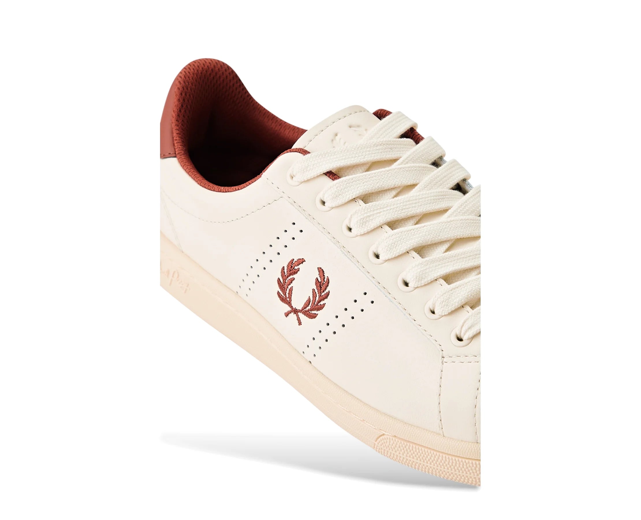 Sapatilhas Fred Perry B721 Bege — detalhe | B6312-R96