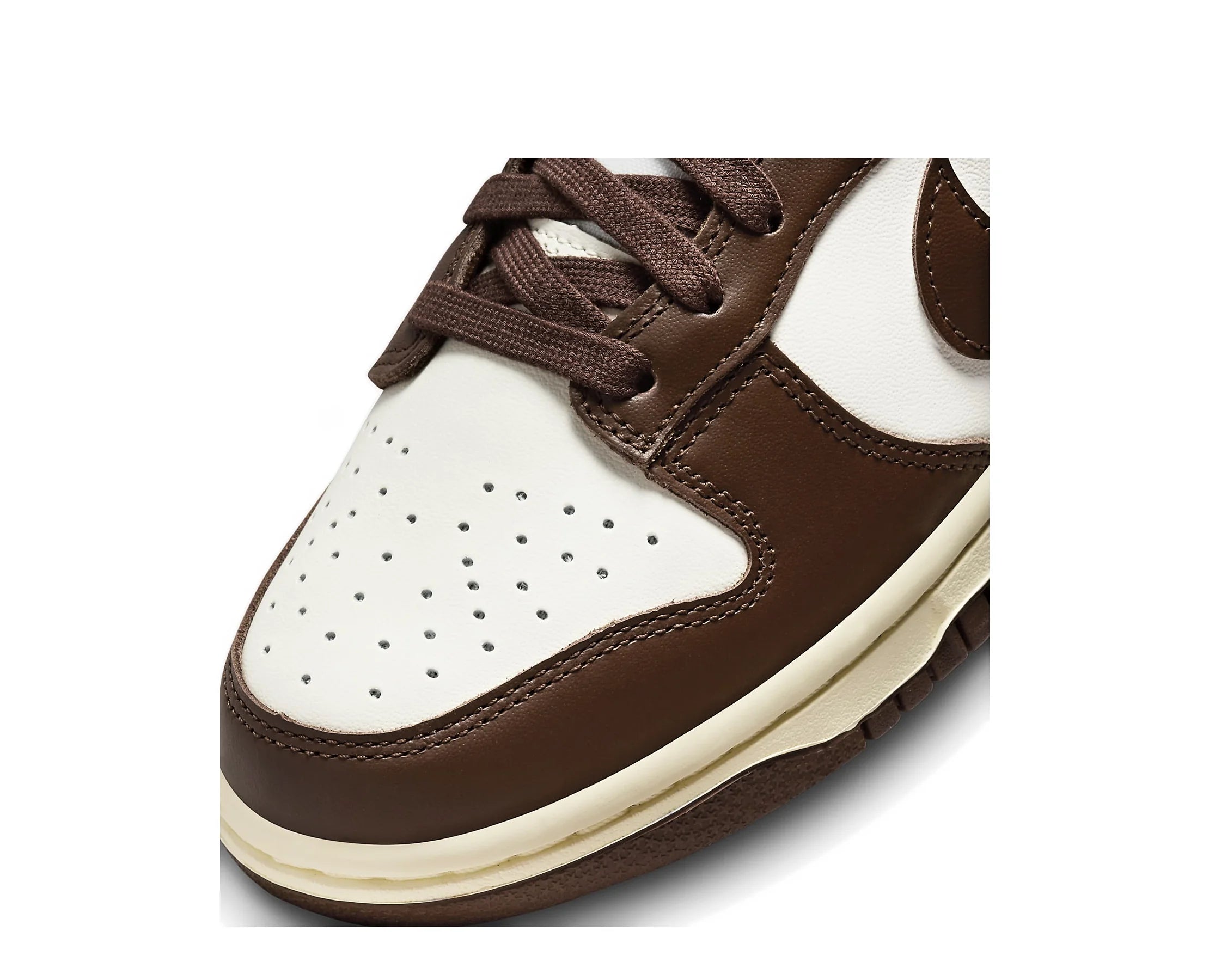 Sapatilhas Nike Dunk Low Castanho — detalhe | DD1503-124
