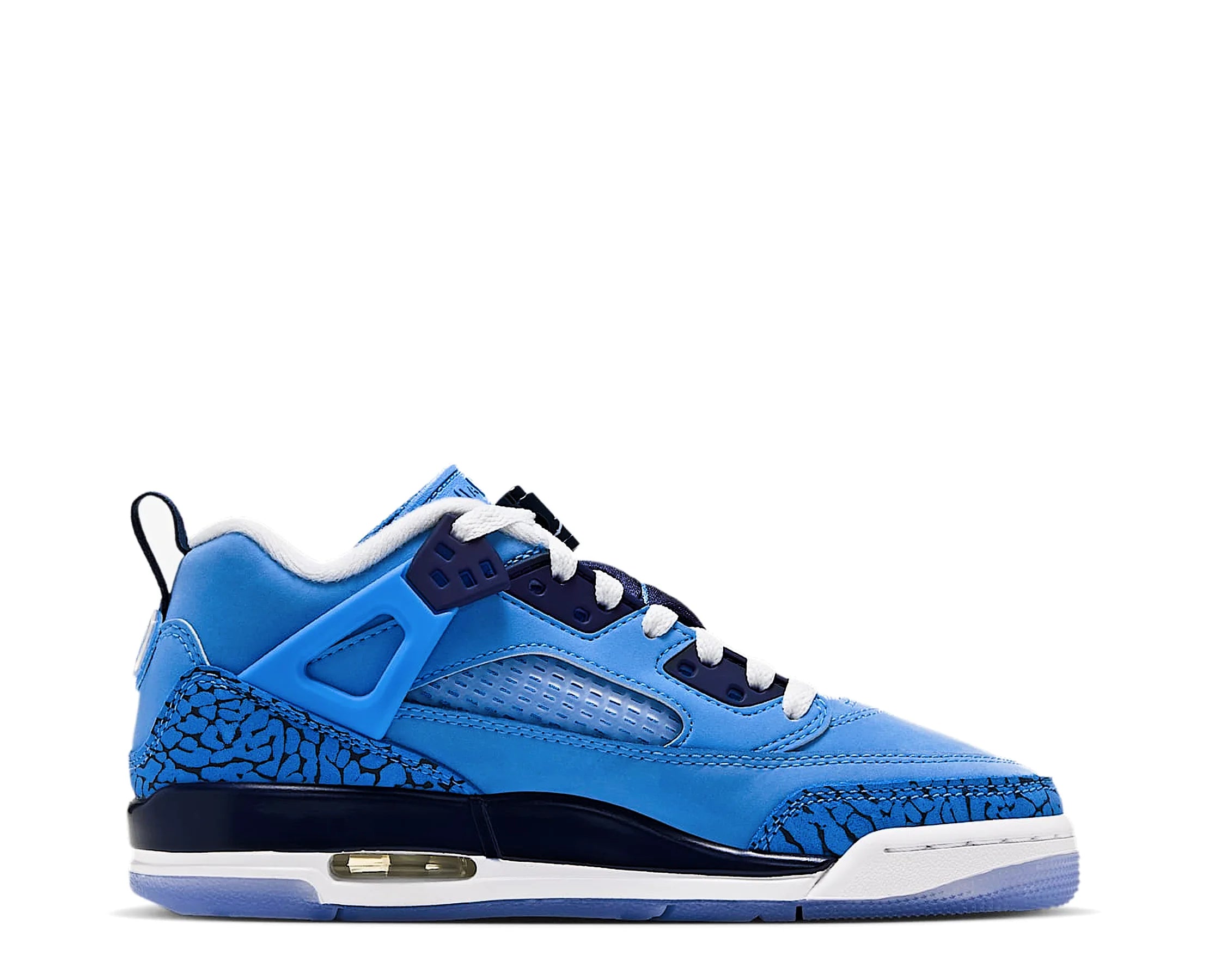 Sapatilhas Nike Jordan Spizike Low Azul — perfil exterior | FQ3950-403
