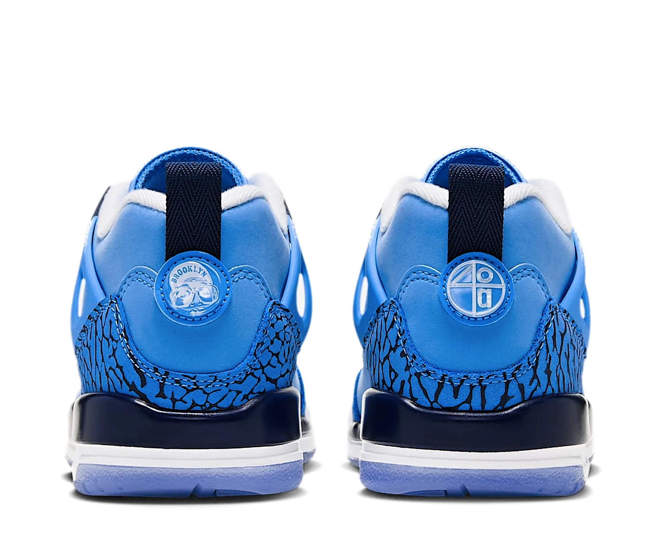 Sapatilhas Nike Jordan Spizike Low Azul — traseira | FQ3950-403