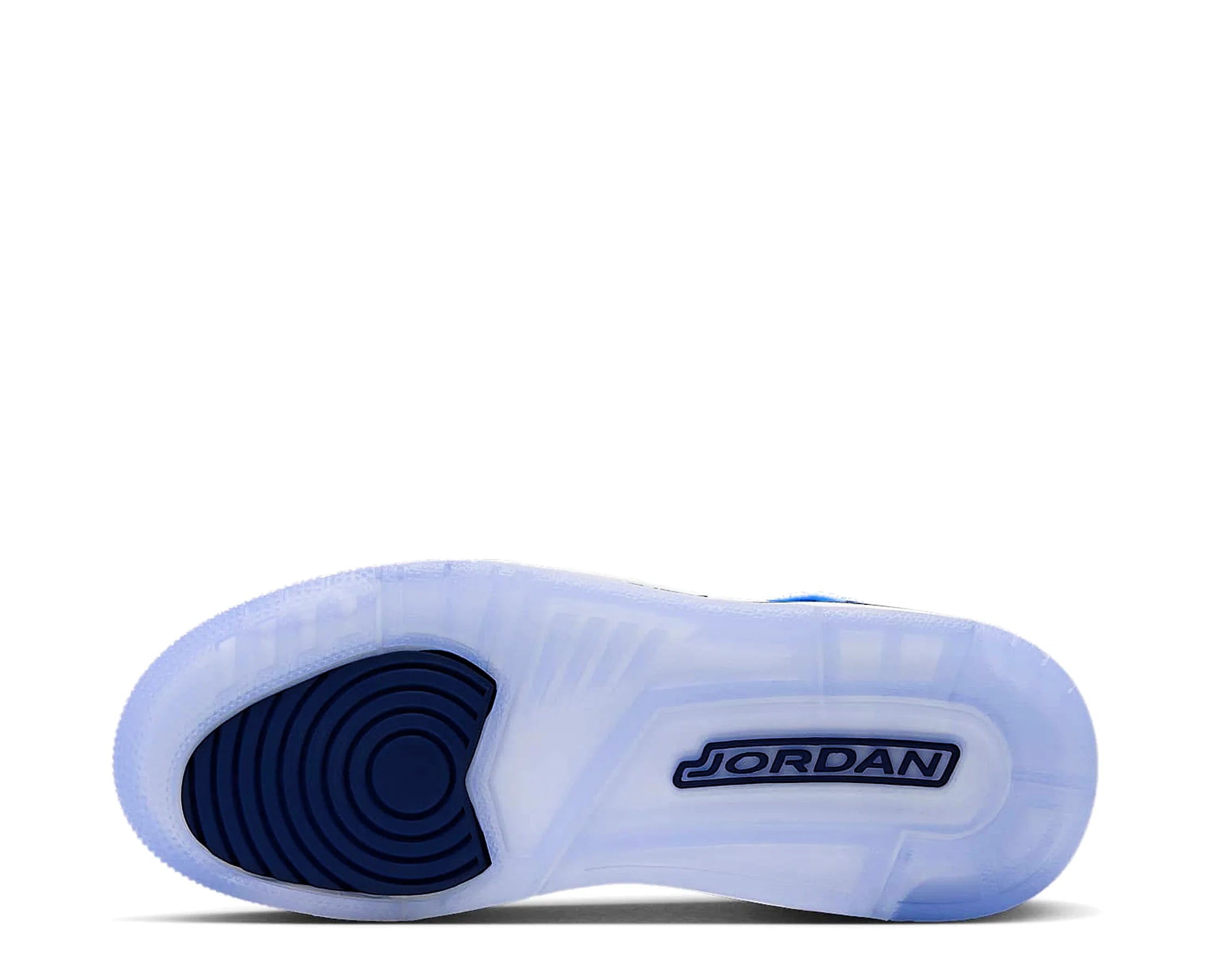 Sapatilhas Nike Jordan Spizike Low Azul — sola | FQ3950-403