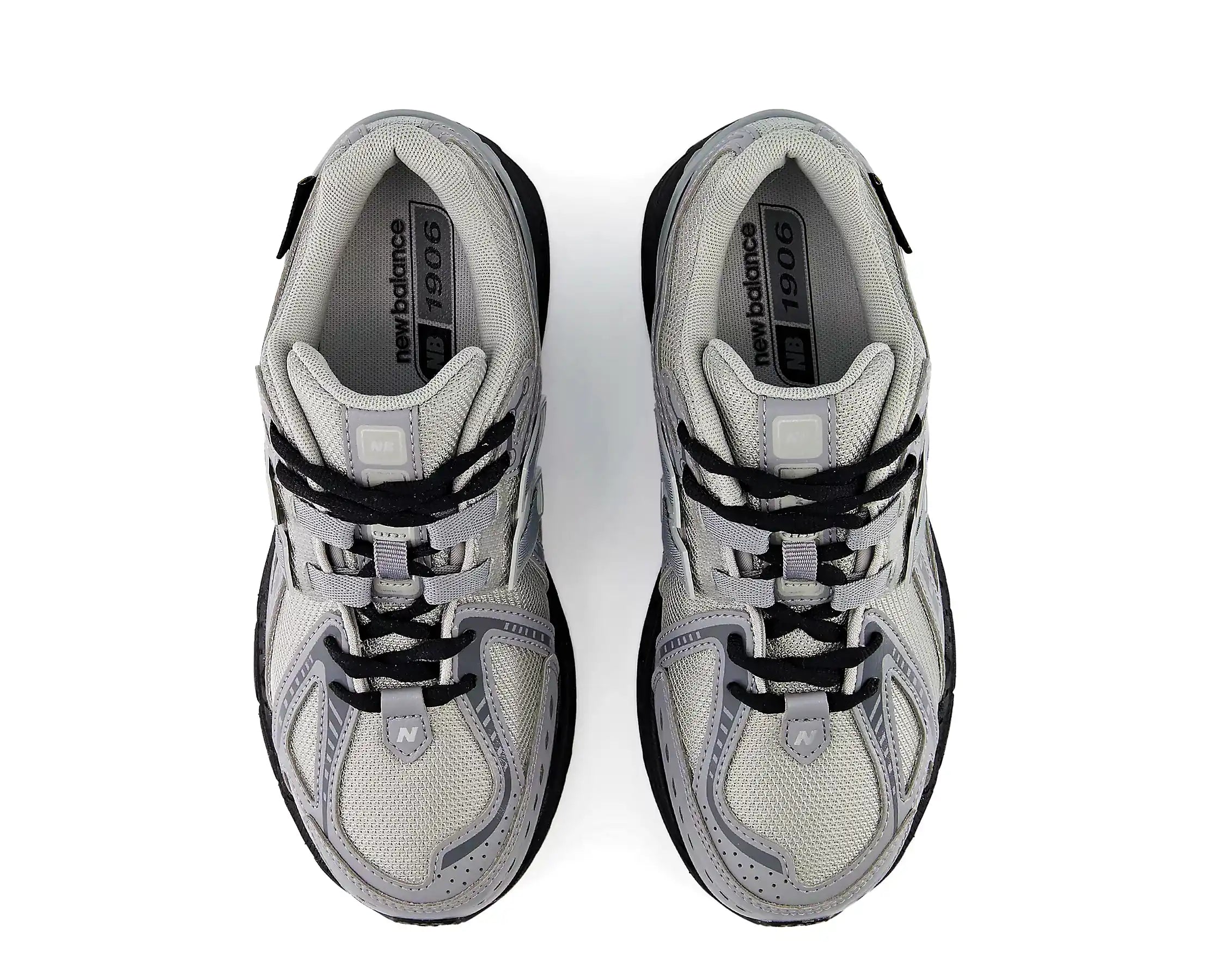 Sapatilhas New Balance 1906 Cinzento — vista de topo | G19064TP