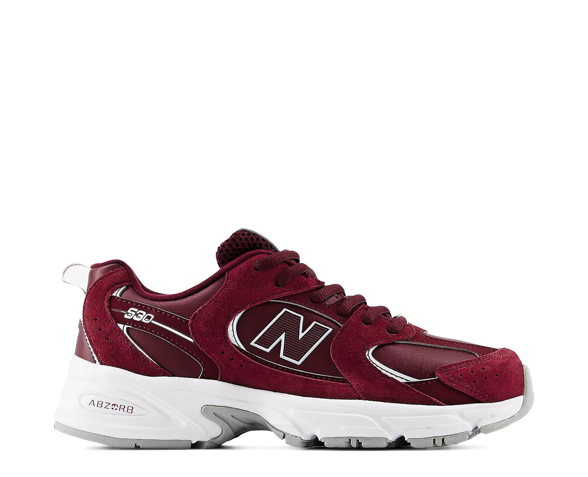 Sapatilhas New Balance 530 Bordeaux — perfil exterior | G53086M