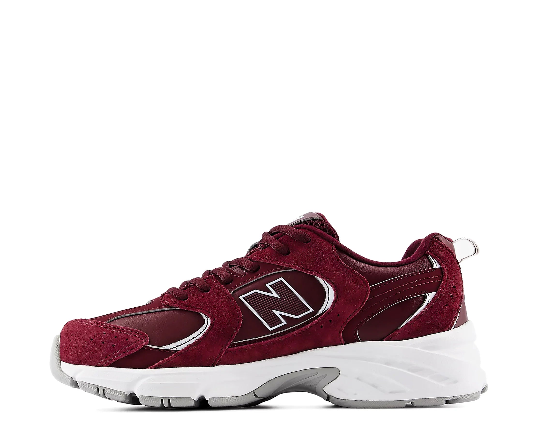 Sapatilhas New Balance 530 Bordeaux — perfil exterior | G53086M