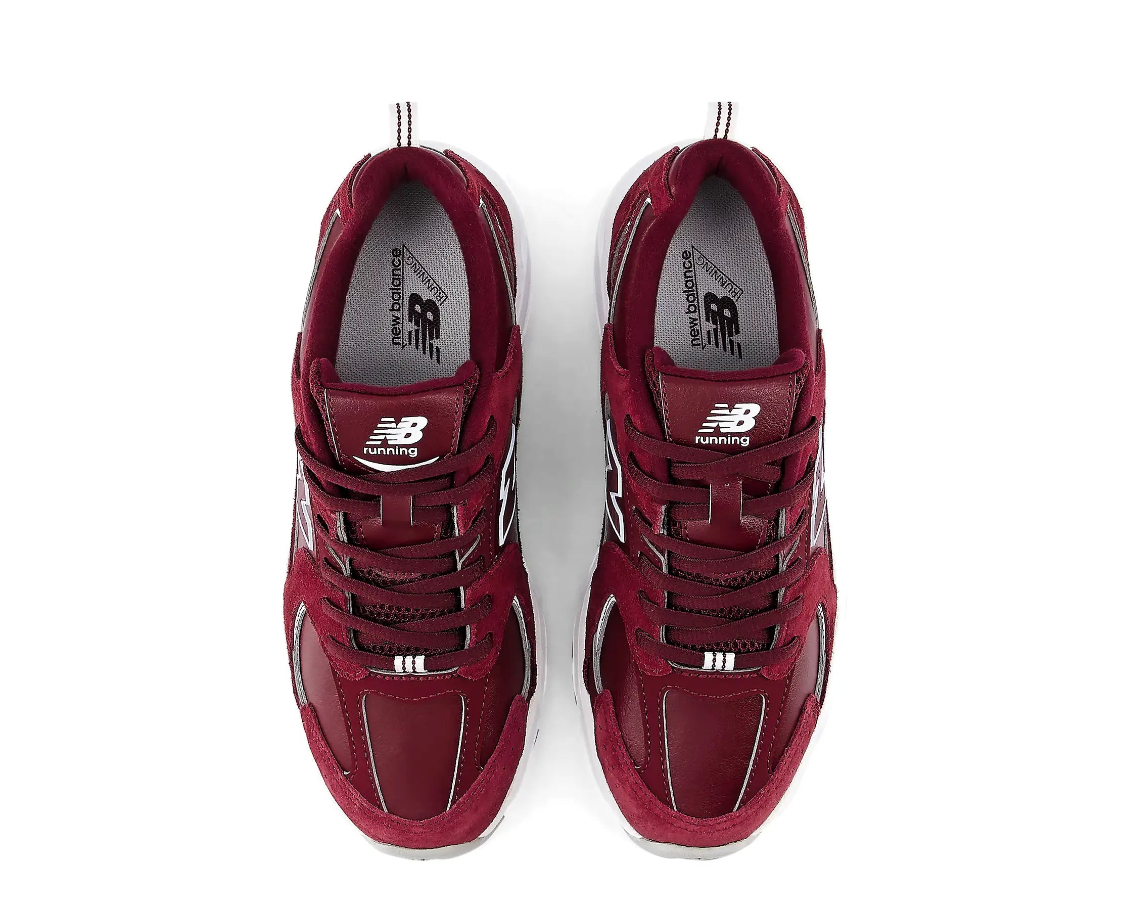 Sapatilhas New Balance 530 Bordeaux — vista de topo | G53086M