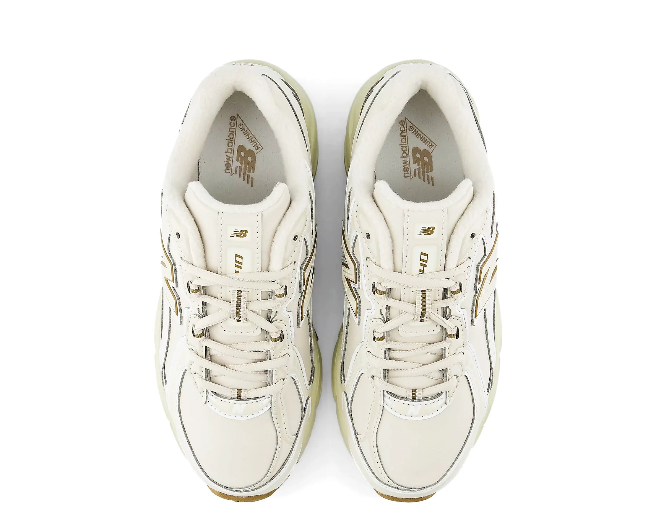 Sapatilhas New Balance 740 Bege — vista de topo | G74051I