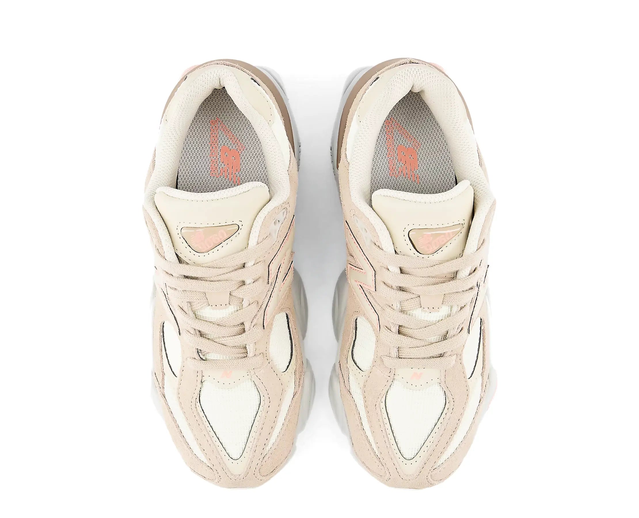 Sapatilhas New Balance 9060 Bege — vista de topo | G90603C7