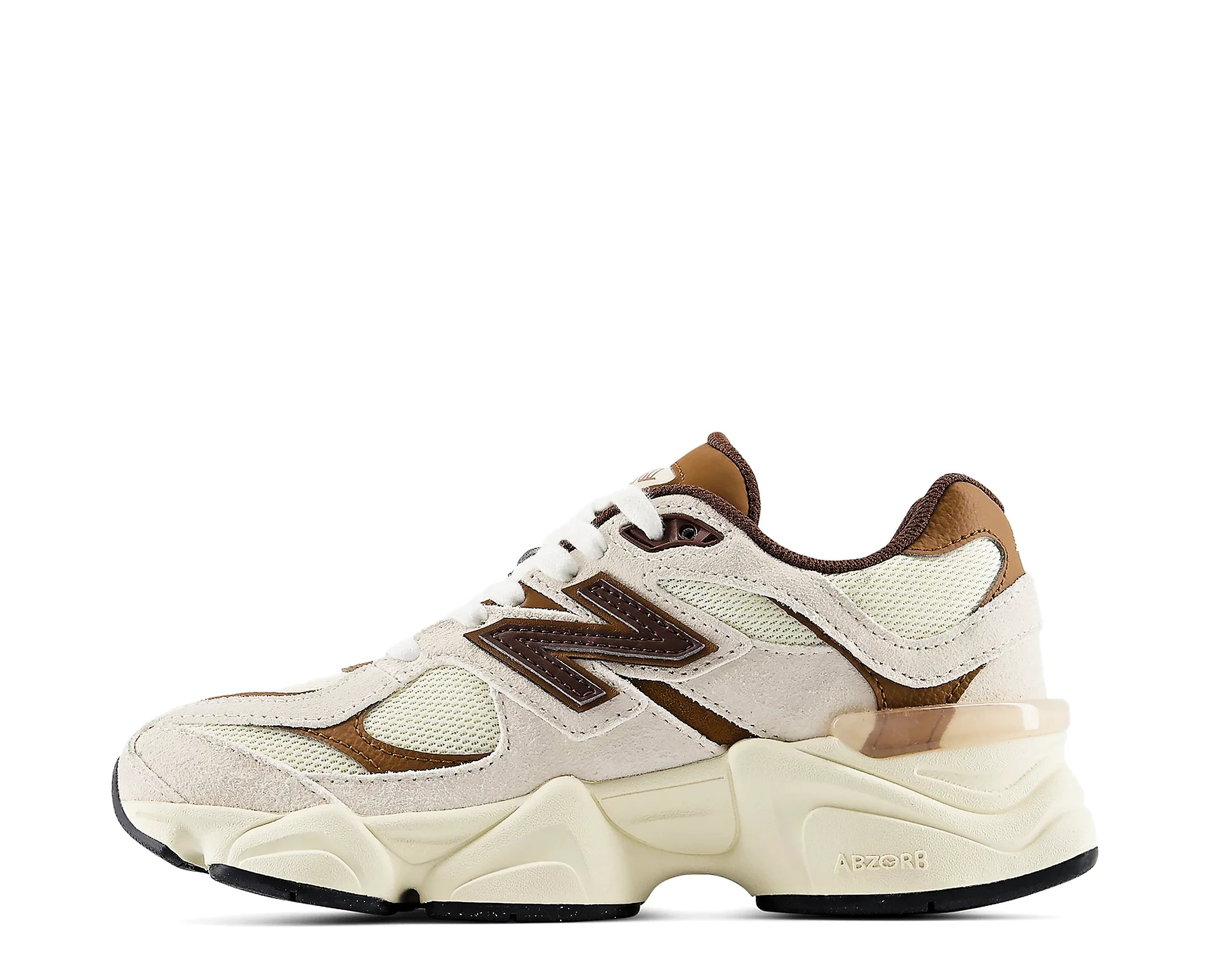 Sapatilhas New Balance 9060 Bege — perfil interior | G90609SI