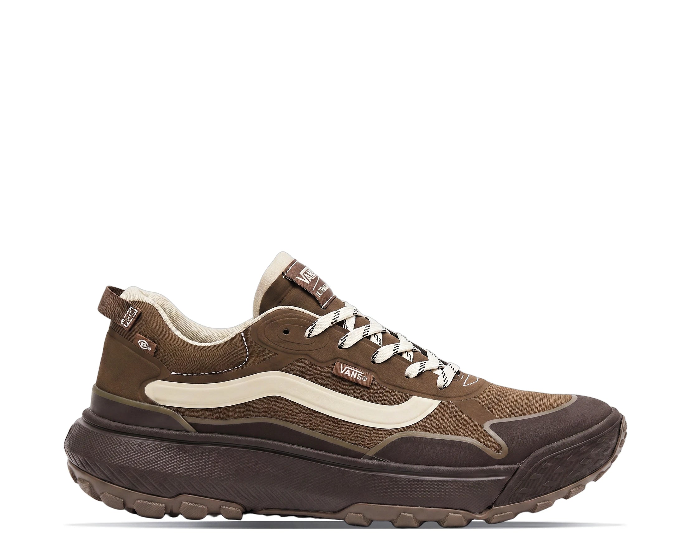 Sapatilhas Vans Crosspath Vintage Castanho — vista lateral | VN000EKEFST