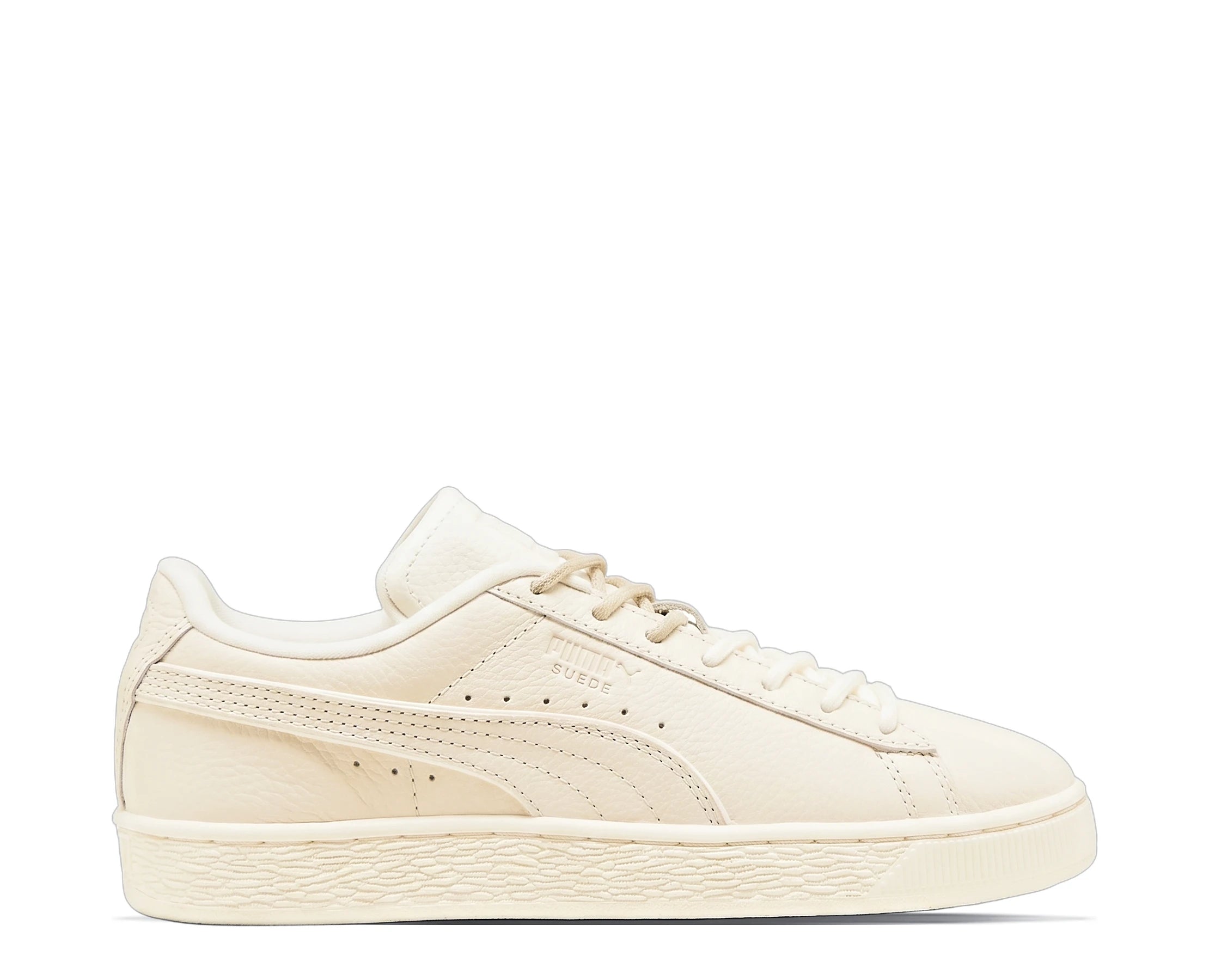 Sapatilhas Puma Suede Bloom Dress-up Bege — vista lateral | 409002-03