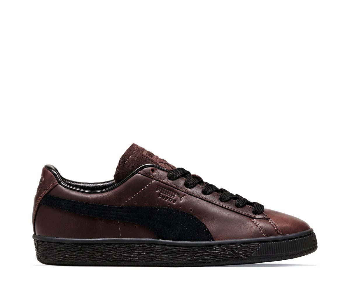 Sapatilhas Puma Suede Dressed Castanho — vista lateral | 408831-01