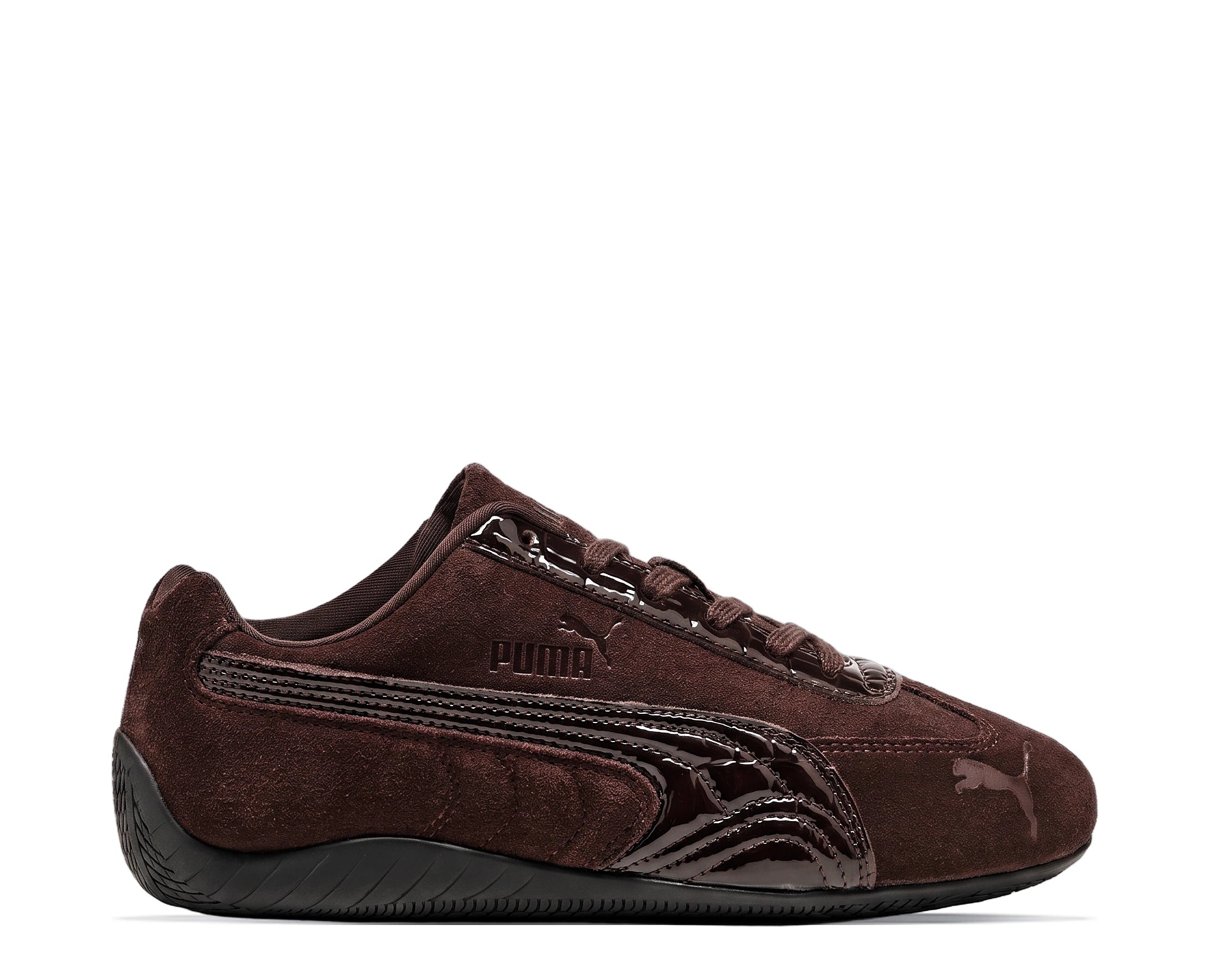 Sapatilhas Puma Speedcat Croc Castanho — vista lateral | 407674-01