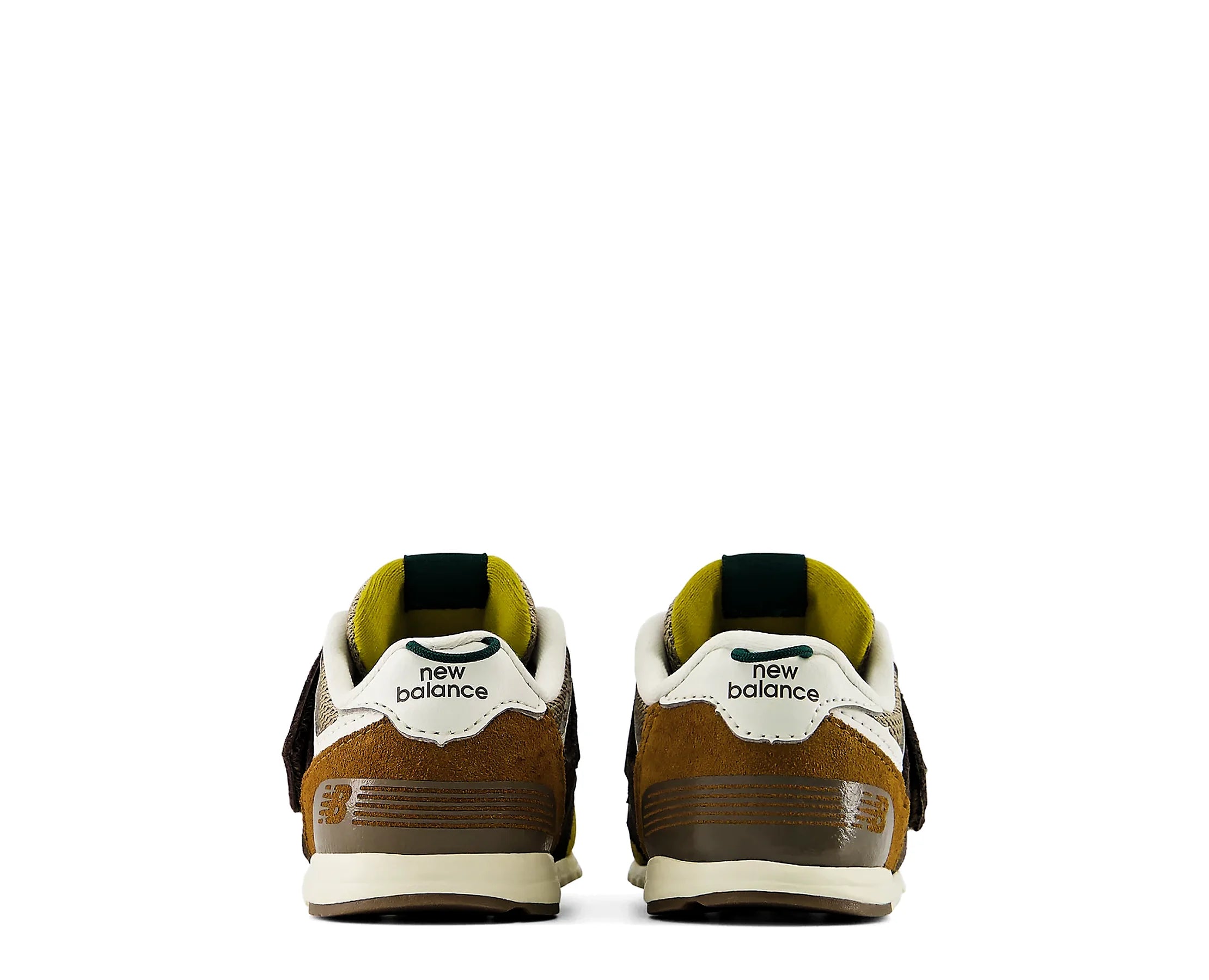 Sapatilhas New Balance 574 Verde/Castanho — traseira | I5749U4
