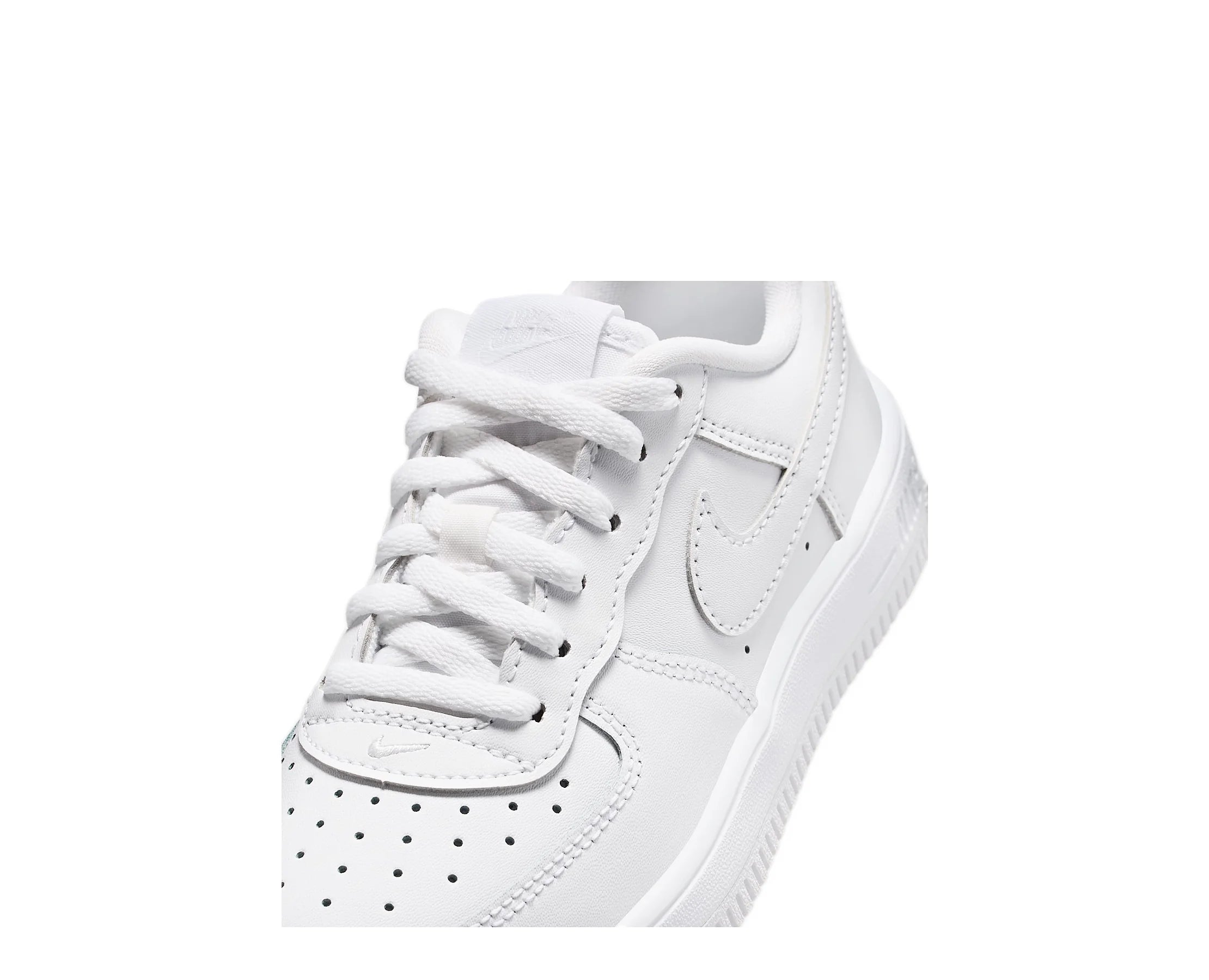 Sapatilhas Nike Air Force 1 Low Lace Branco — detalhe | IF1673-100