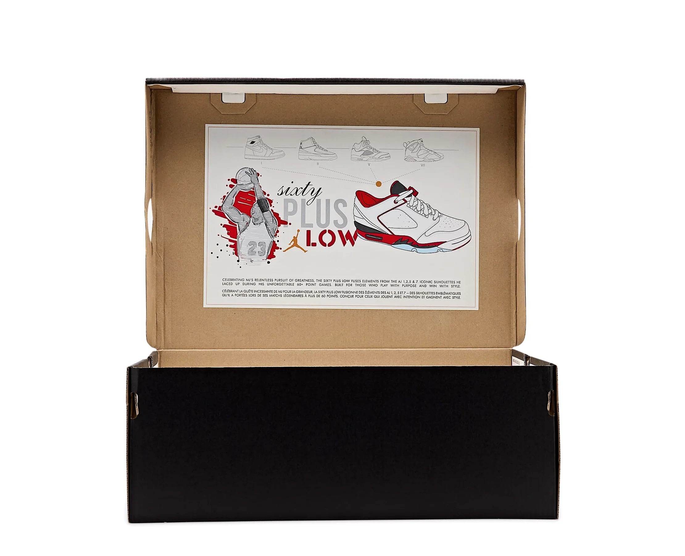 Sapatilhas Nike Jordan Sixty Plus Low Preto — vista 9 | IH2047-300