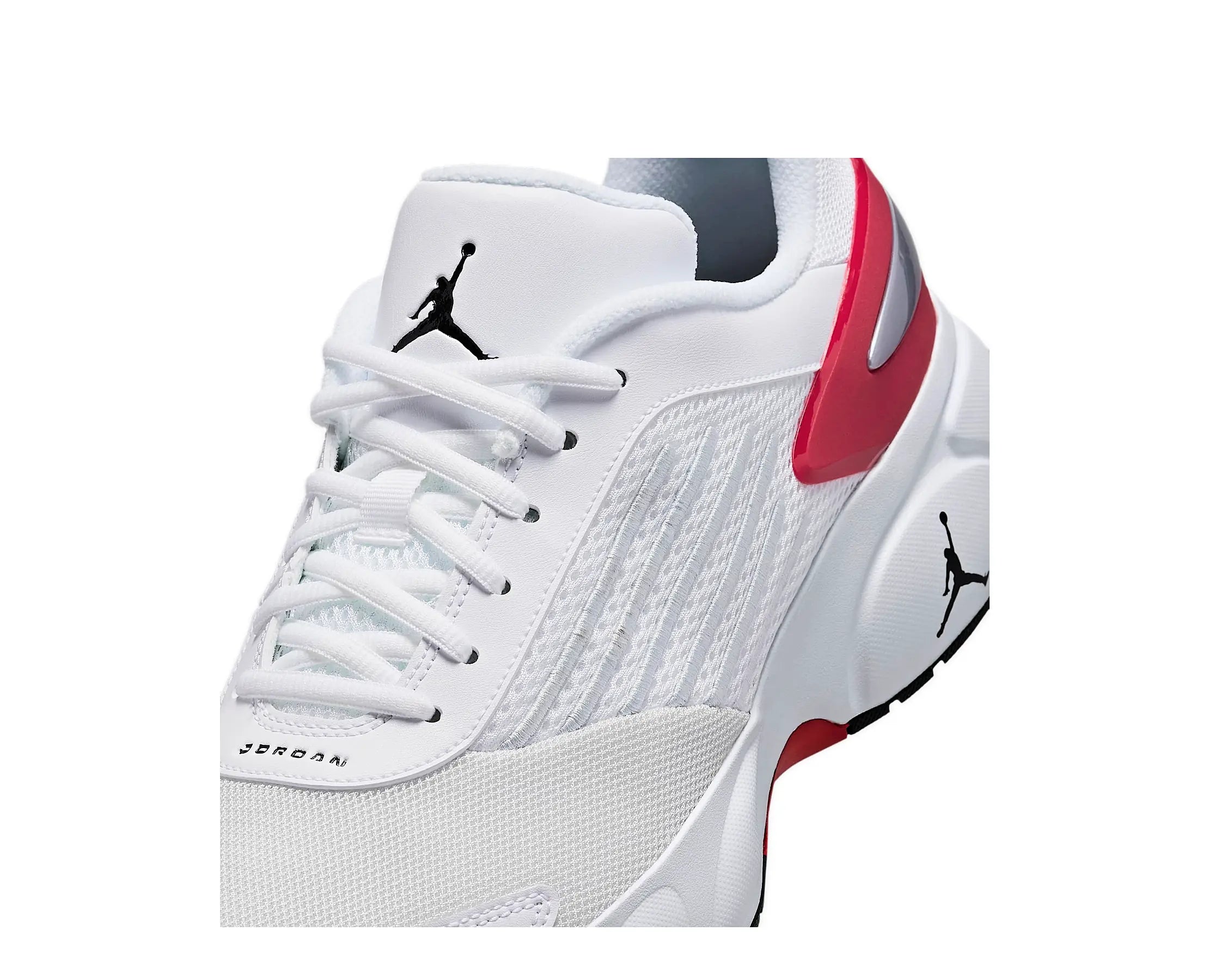 Sapatilhas Nike Jordan Trunner Flow Branco — detalhe | IO2091-101