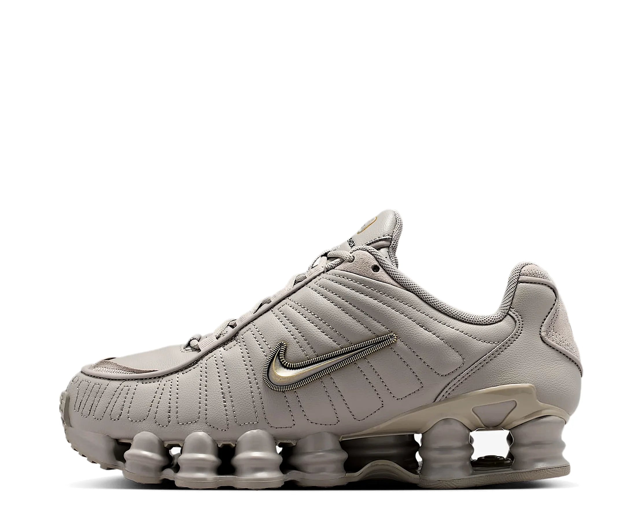 Sapatilhas Nike Shox TL Khaki — perfil interior | IQ0023-001