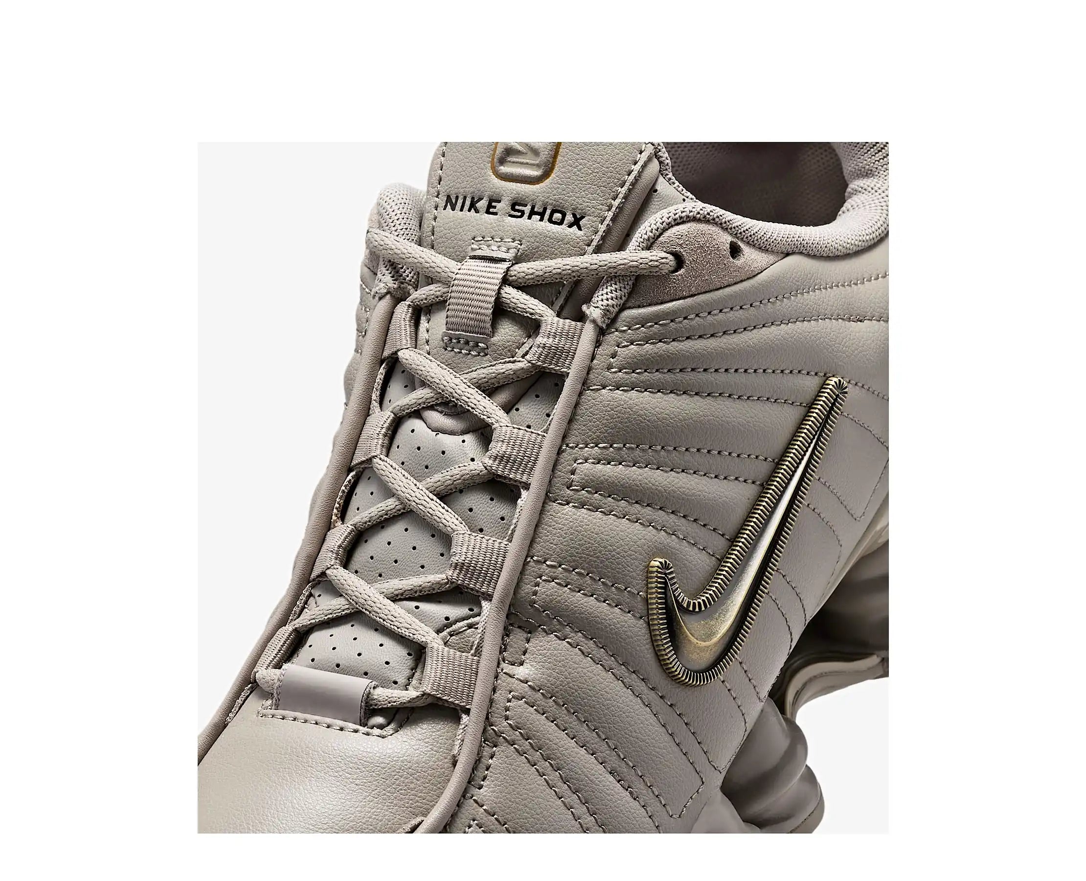 Sapatilhas Nike Shox TL Khaki — detalhe | IQ0023-001