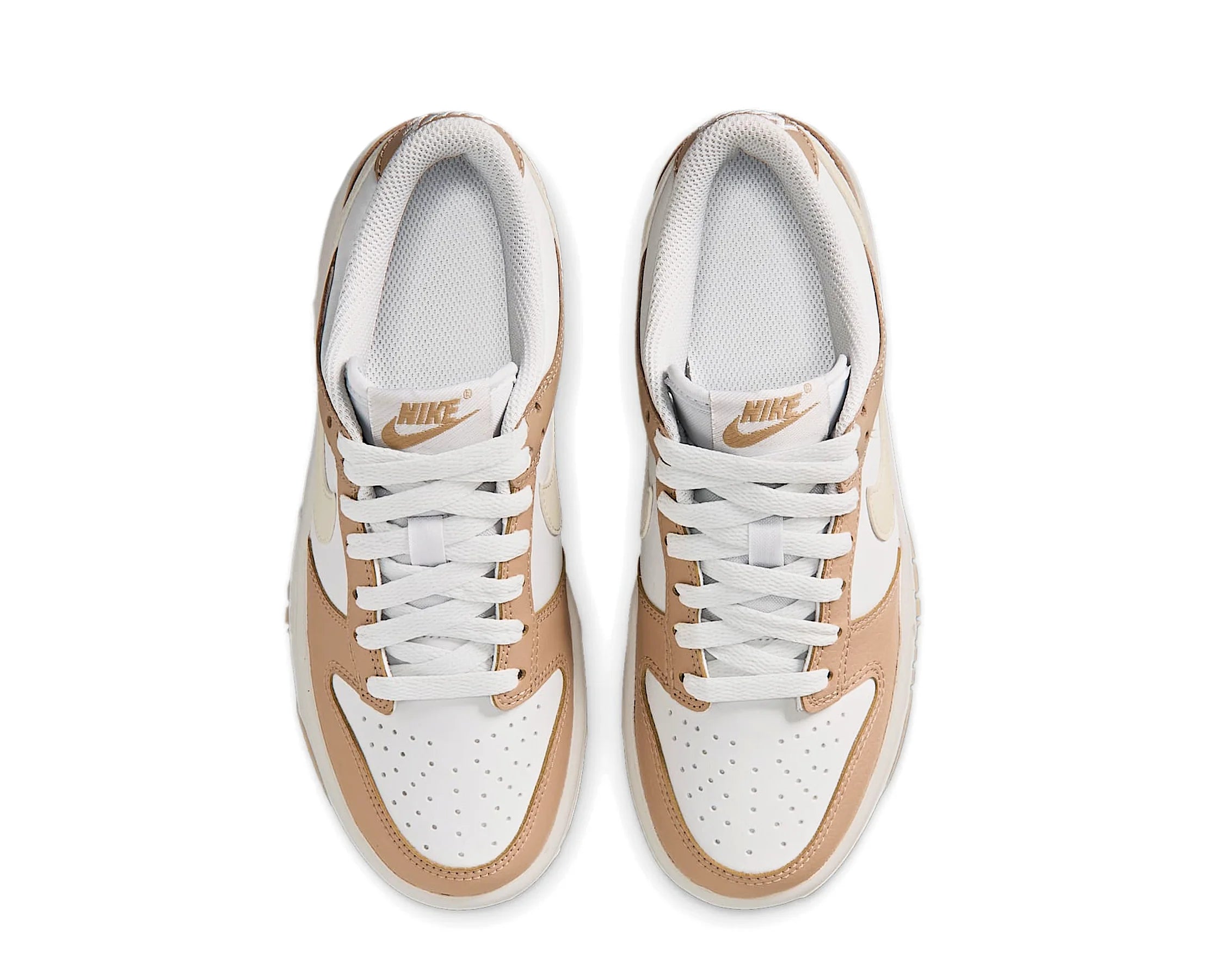 Sapatilhas Nike Dunk Low Bege — vista 4 | IQ0804-200