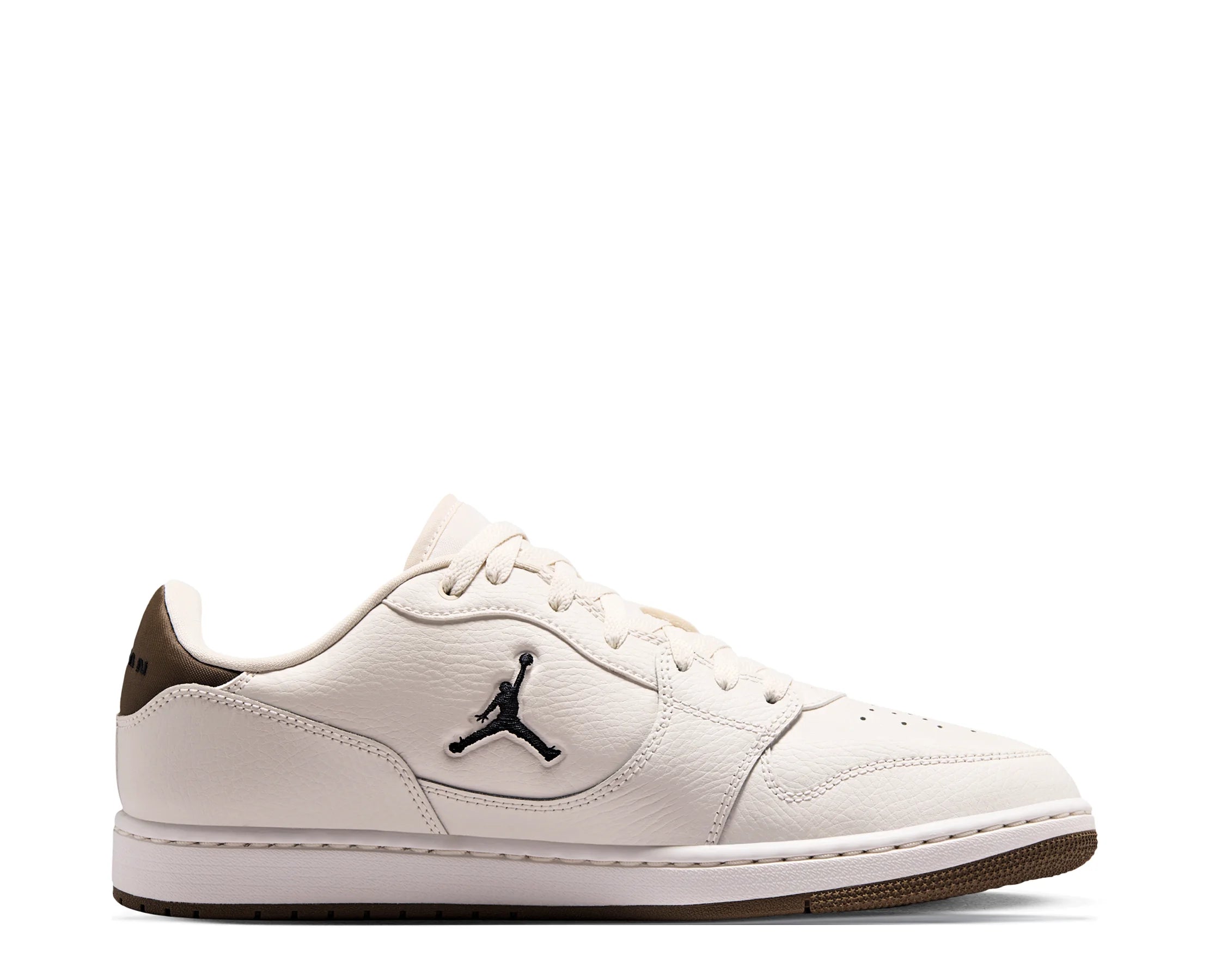 Sapatilhas Nike Jordan Court Connect Low Branco — perfil exterior | IQ5698-004