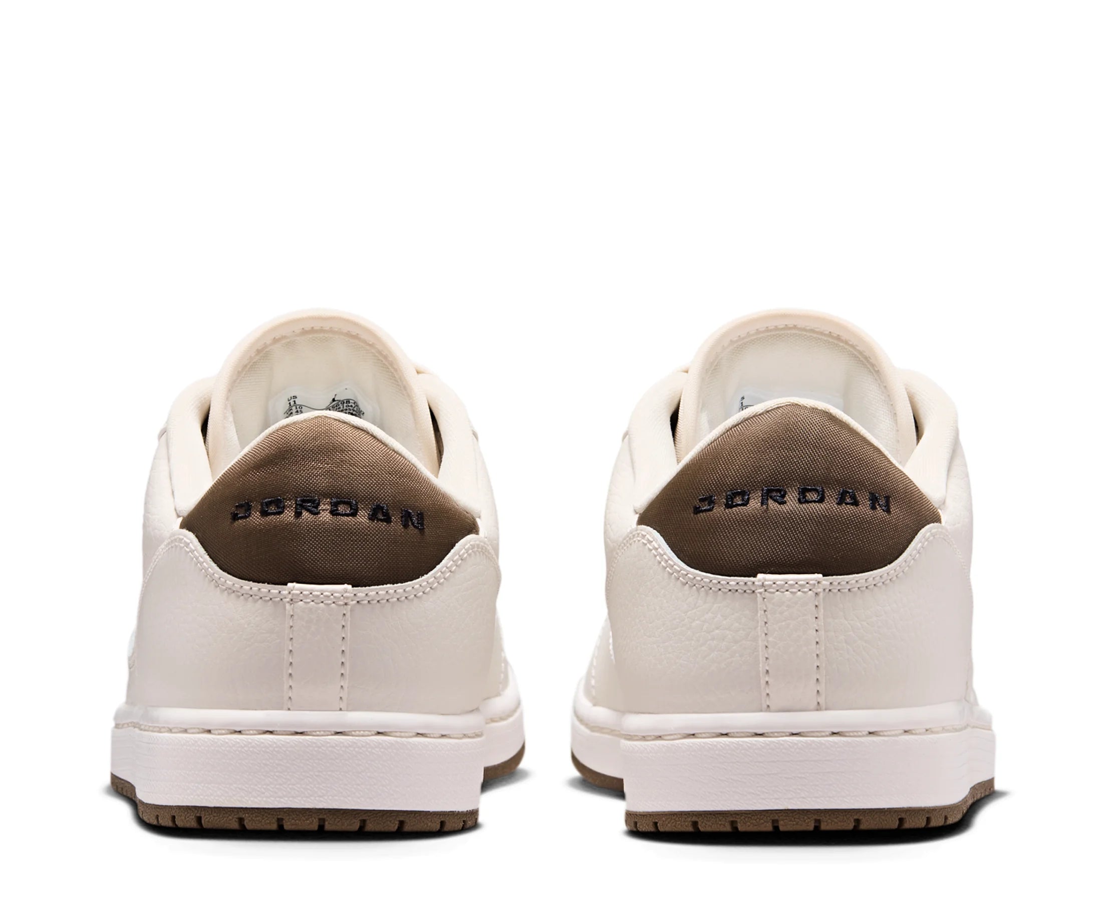 Sapatilhas Nike Jordan Court Connect Low Branco — traseira | IQ5698-004
