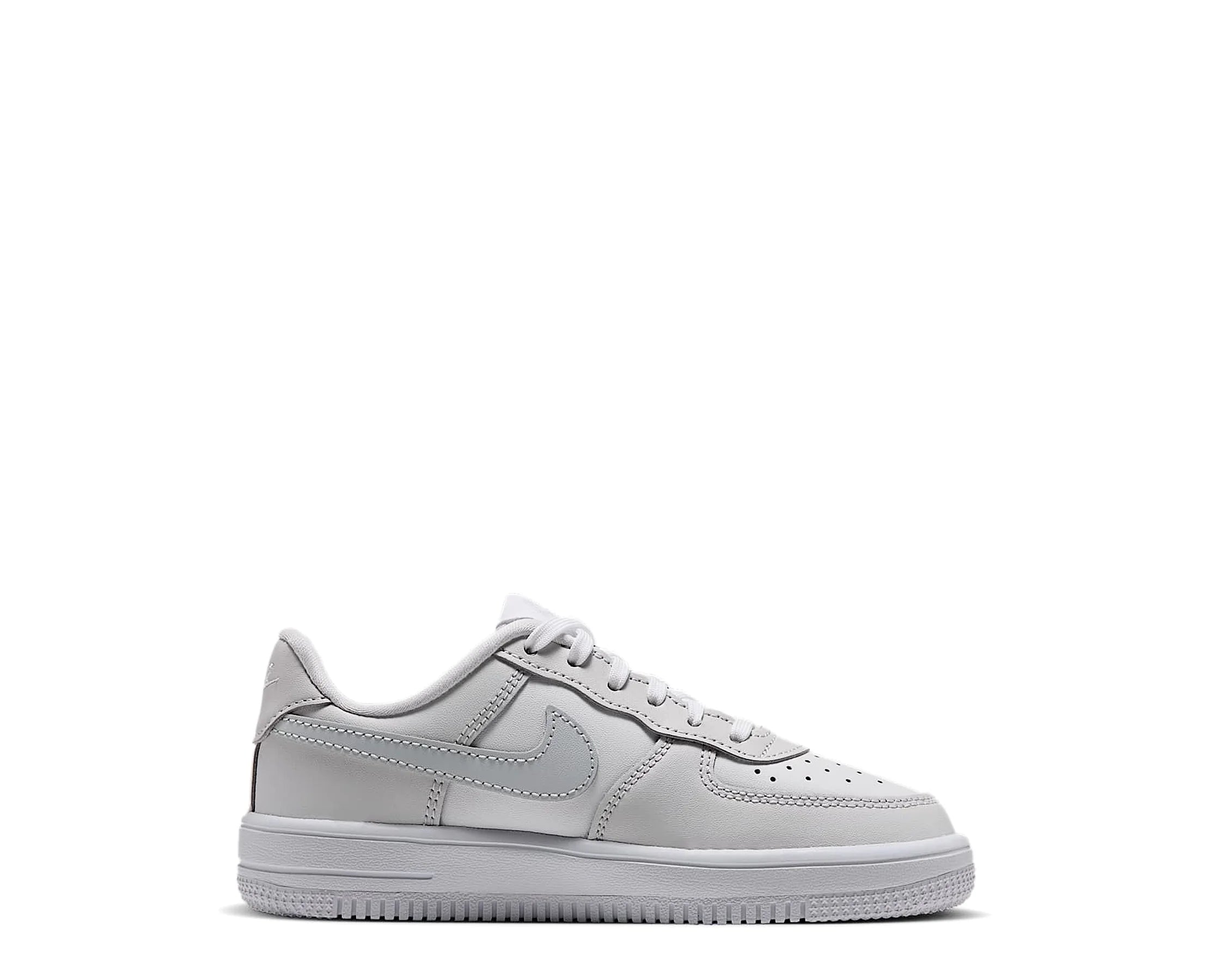 Sapatilhas Nike Air Force 1 Low Lace Cinzento — perfil exterior | IR0596-102