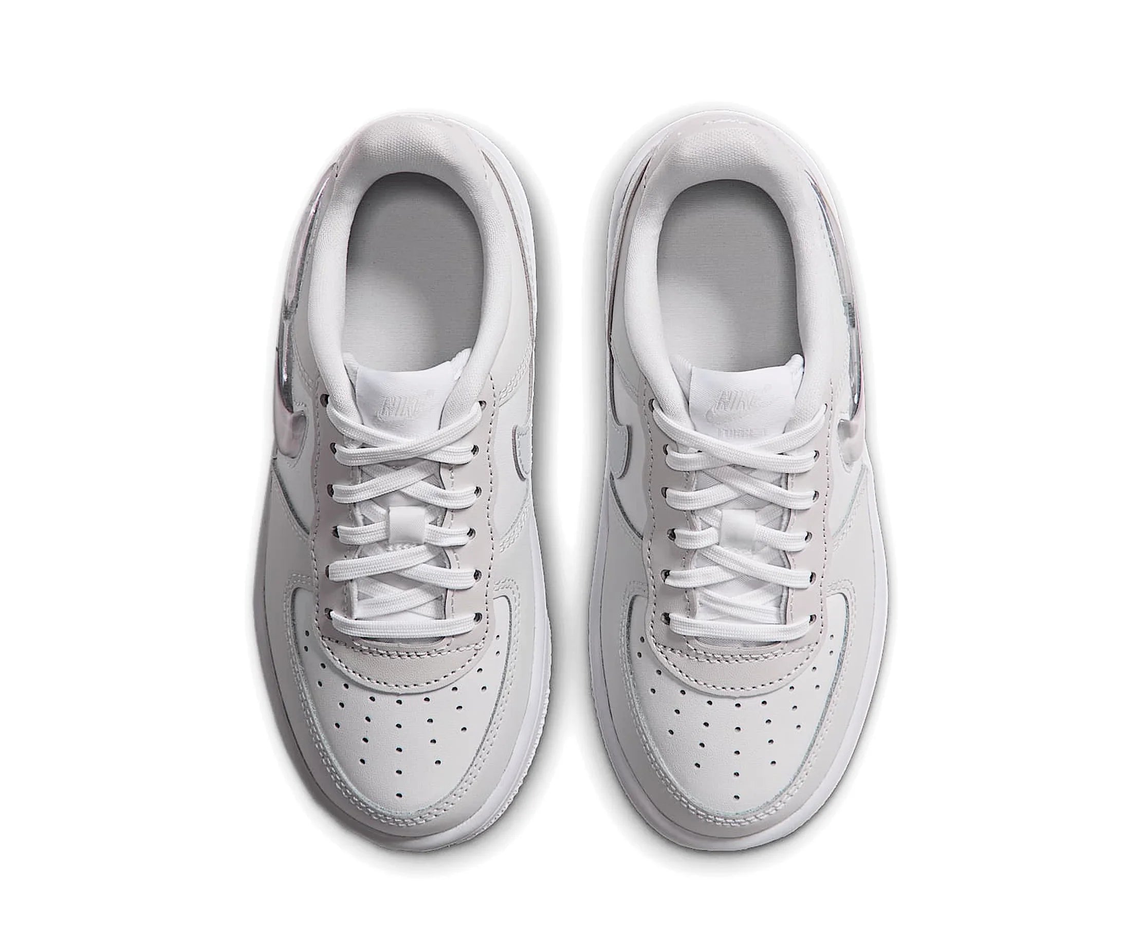Sapatilhas Nike Air Force 1 Low Lace Cinzento — vista 7 | IR0596-102