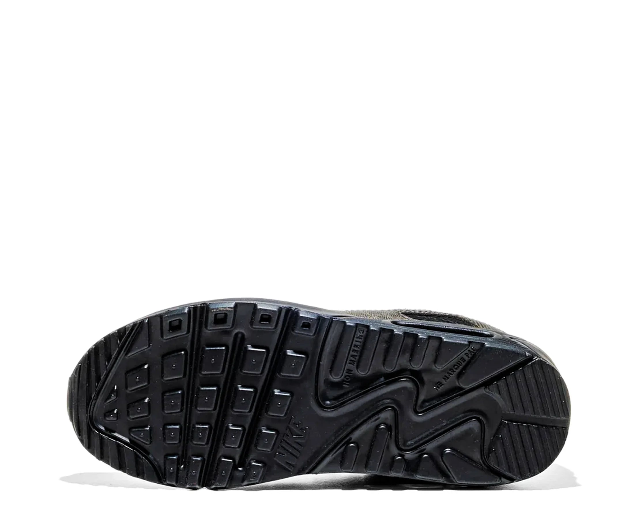 Sapatilhas Nike Air Max 90 Tech Black Gold Reptile — sola | IR1809-001