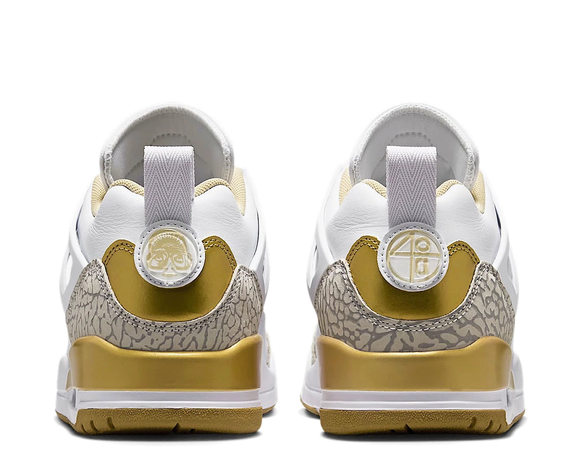 Sapatilhas Nike Jordan Spizike Low Branco — traseira | IR1836-104