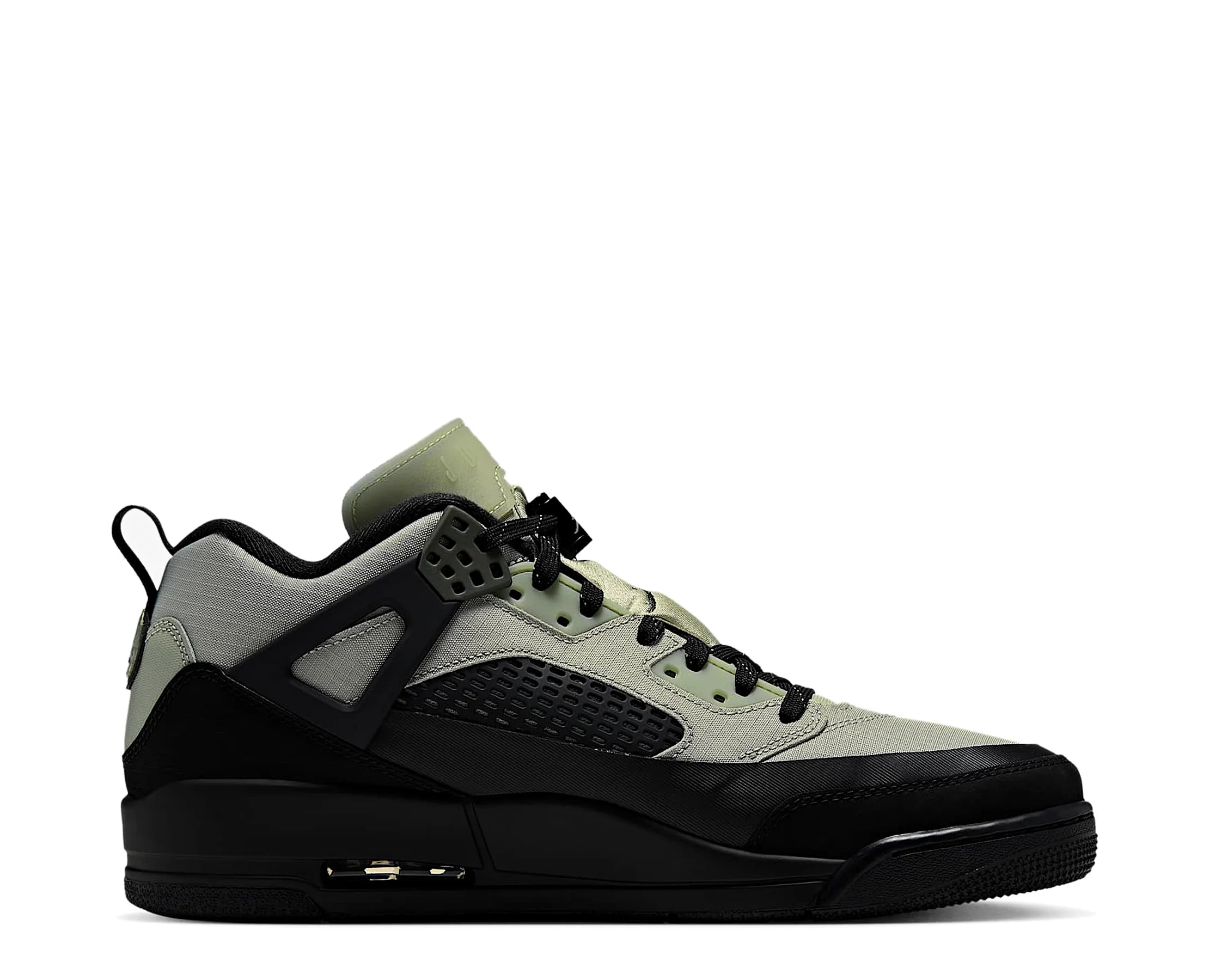 Sapatilhas Nike Jordan Spizike Low Verde — perfil exterior | IU8042-300