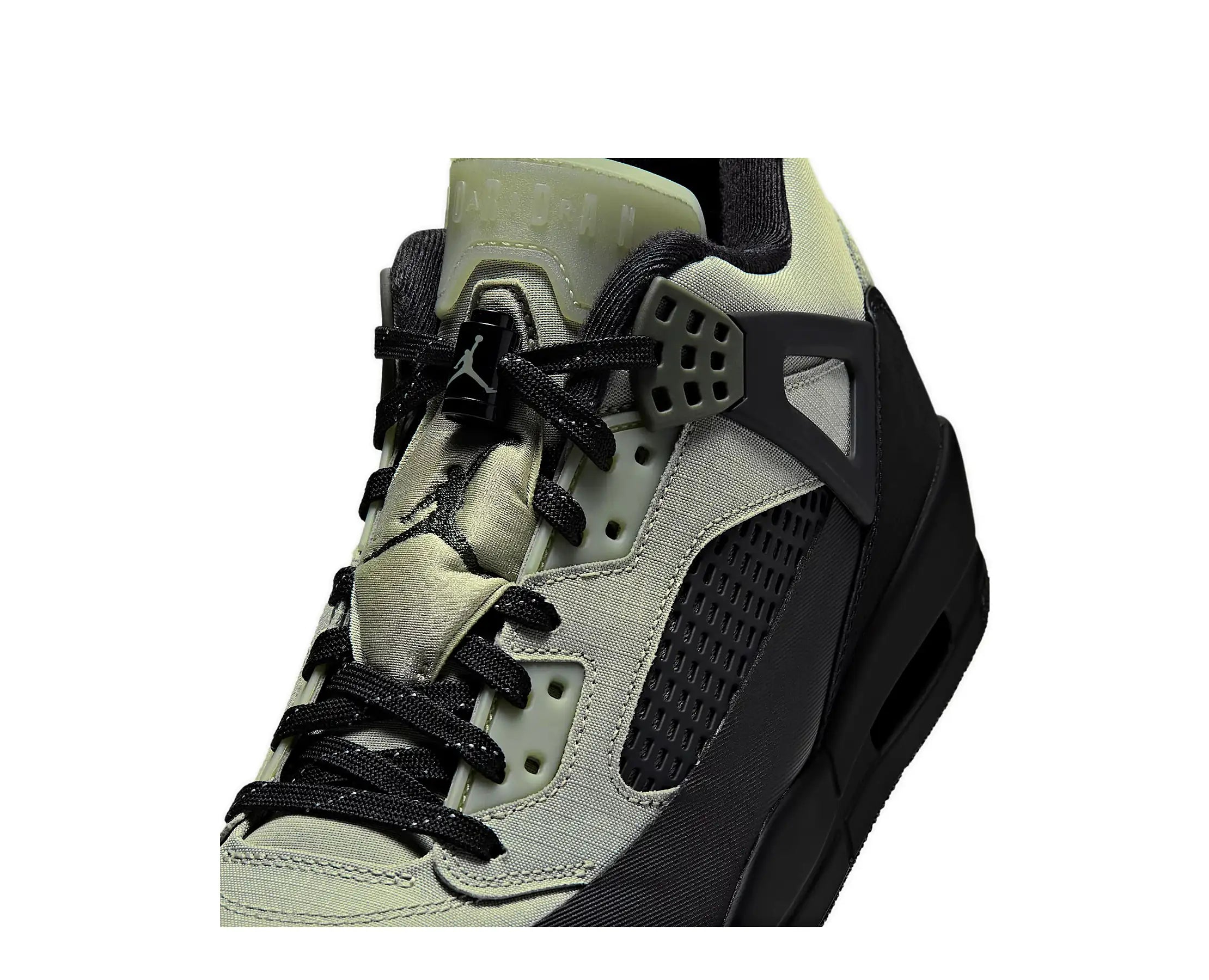 Sapatilhas Nike Jordan Spizike Low Verde — detalhe | IU8042-300