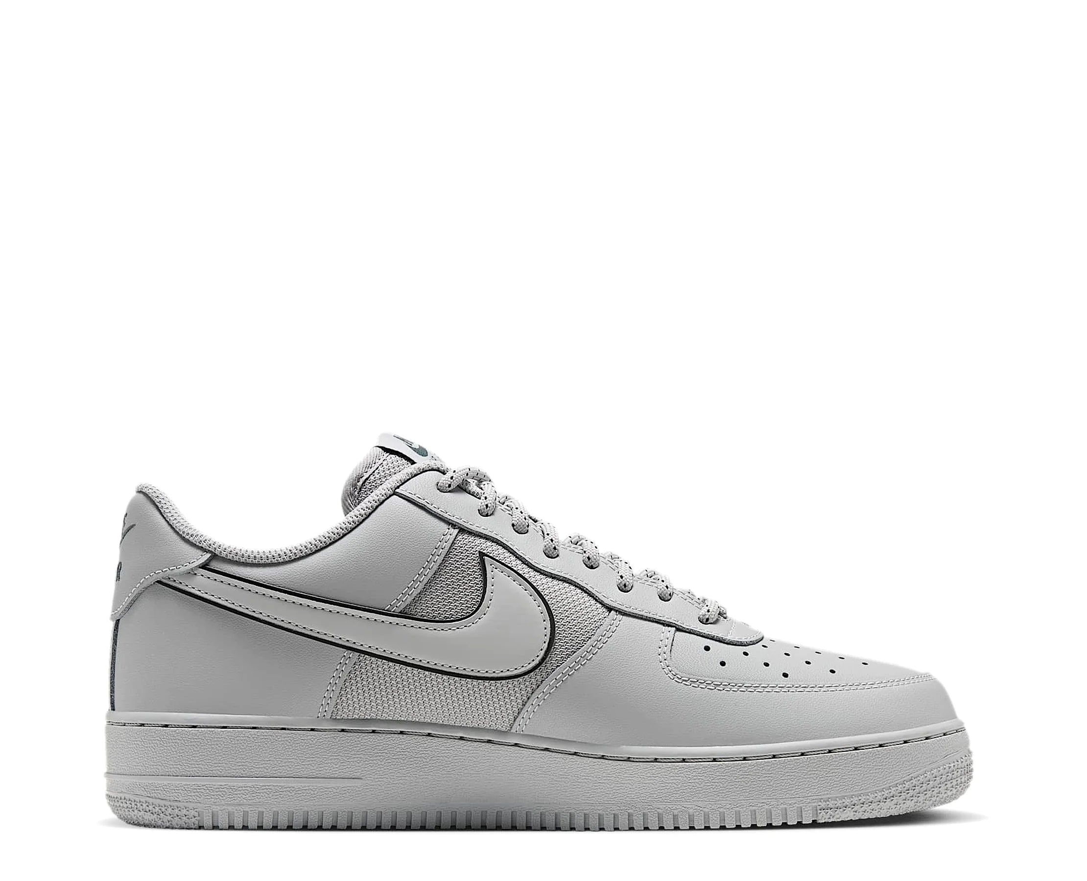 Sapatilhas Nike Air Force 1 '07 Low LV8 Tech Cinzento — perfil exterior | IV3415-001