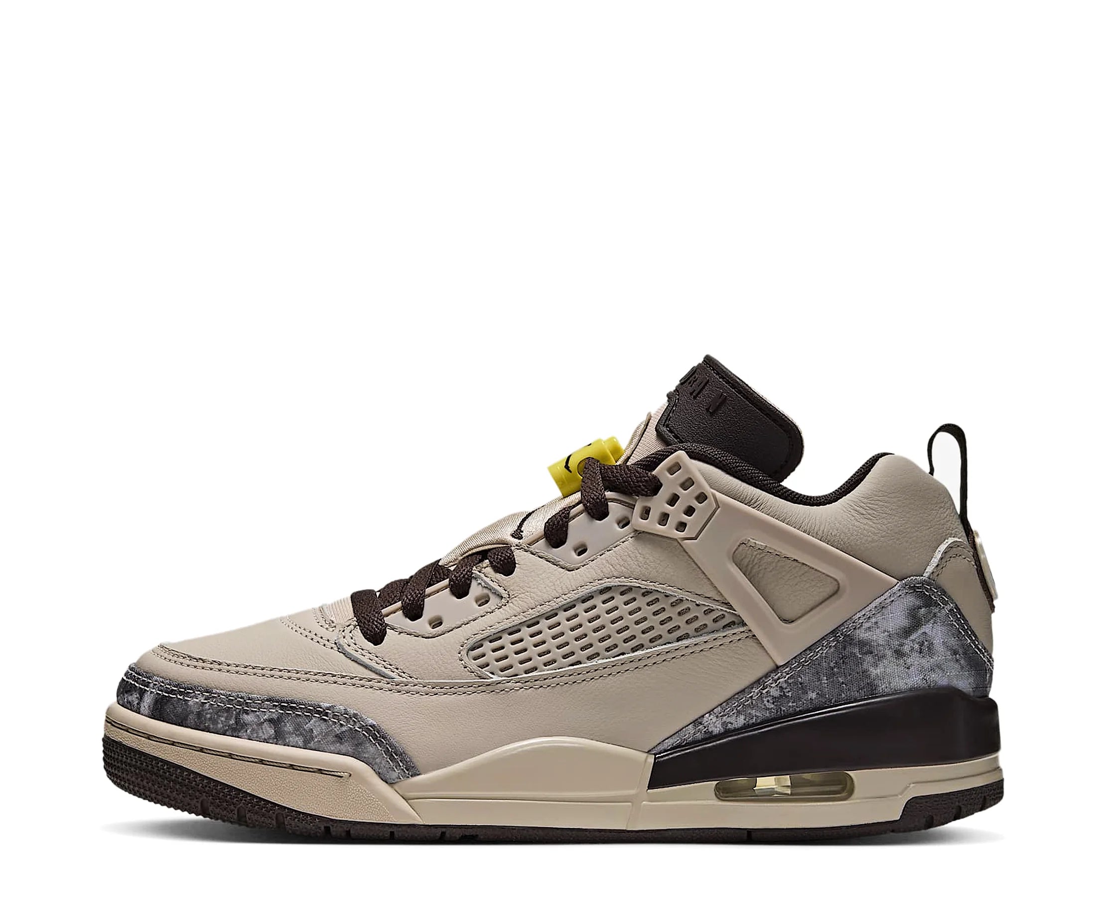 Sapatilhas Nike Jordan Spizike Low Bege — perfil exterior | IV4403-200