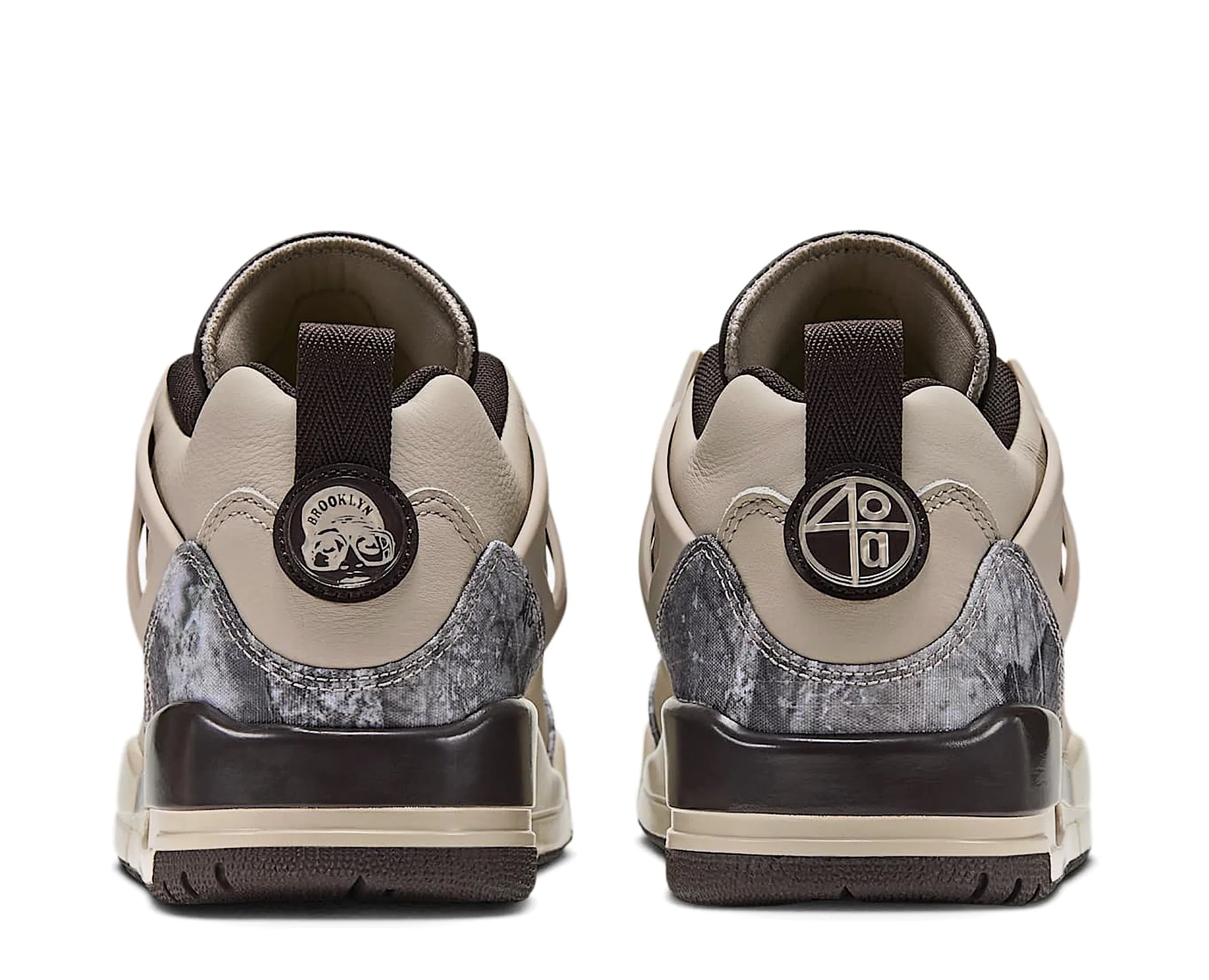 Sapatilhas Nike Jordan Spizike Low Bege — traseira | IV4403-200