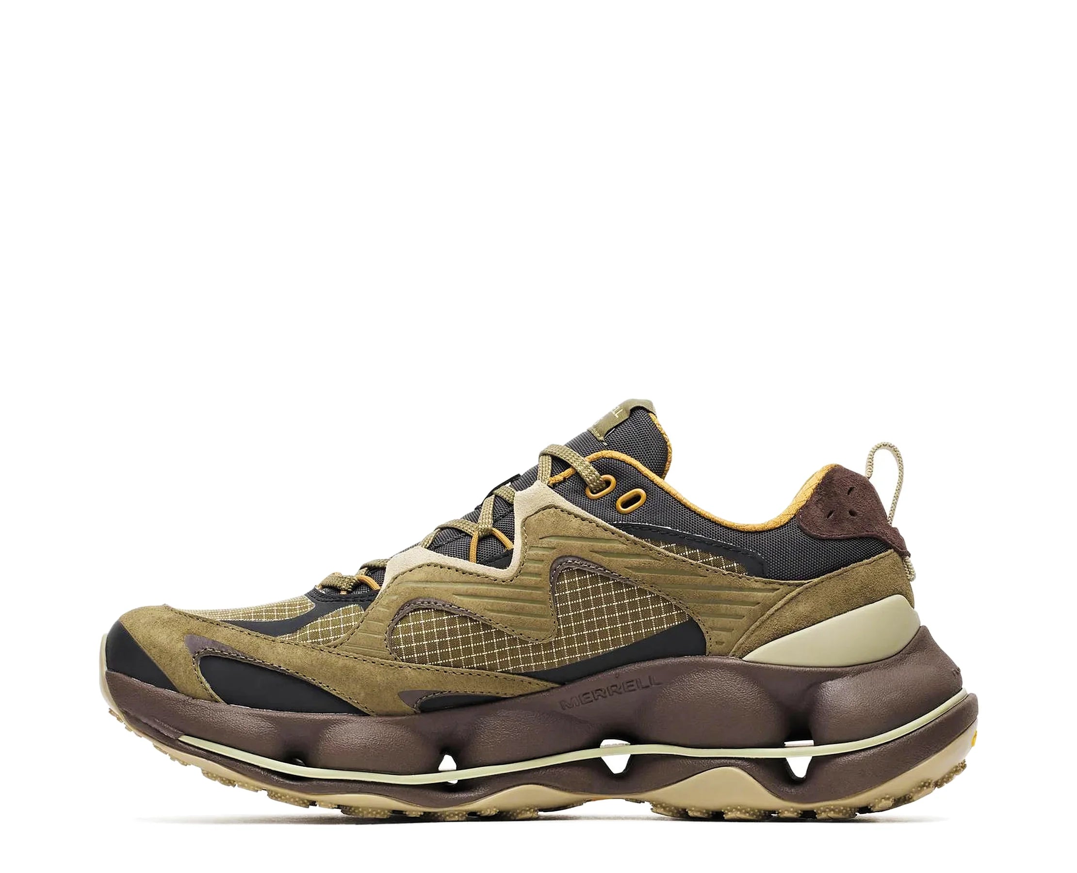 Sapatilhas Merrell Speedarc Matis Khaki — perfil exterior | J00005537