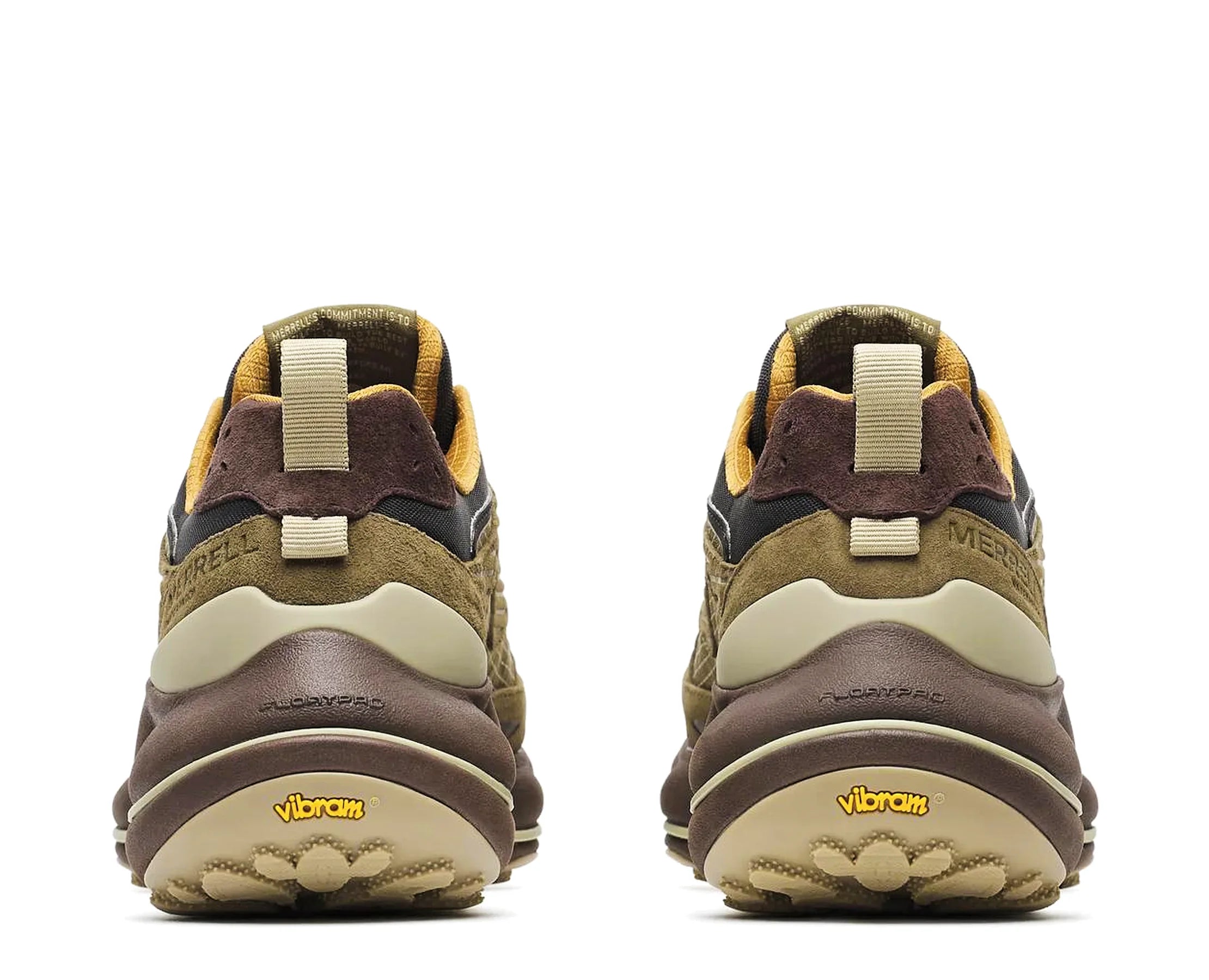 Sapatilhas Merrell Speedarc Matis Khaki — traseira | J00005537