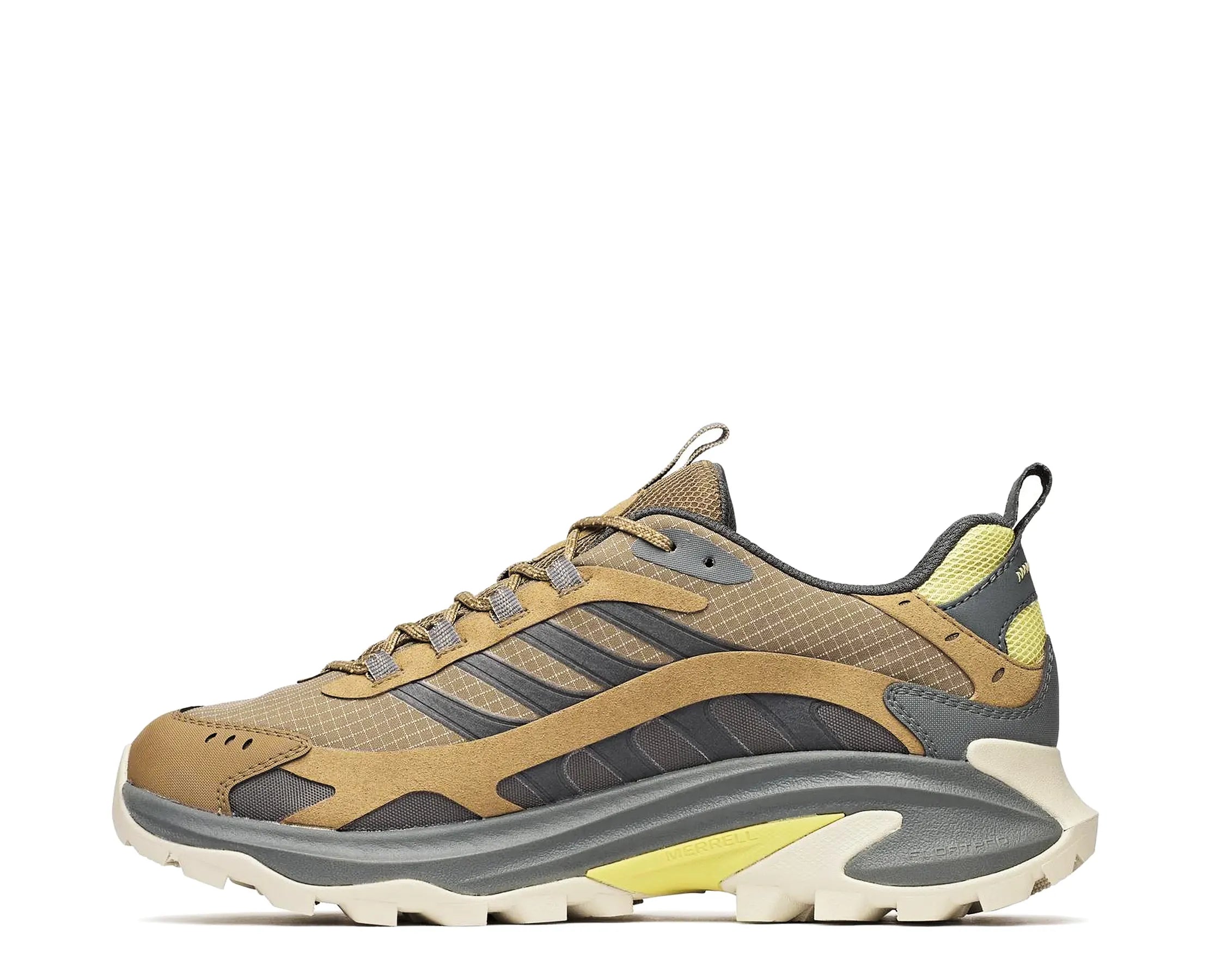 Sapatilhas Merrell Moab Speed 2 GORE-TEX Castanho — perfil interior | J038325